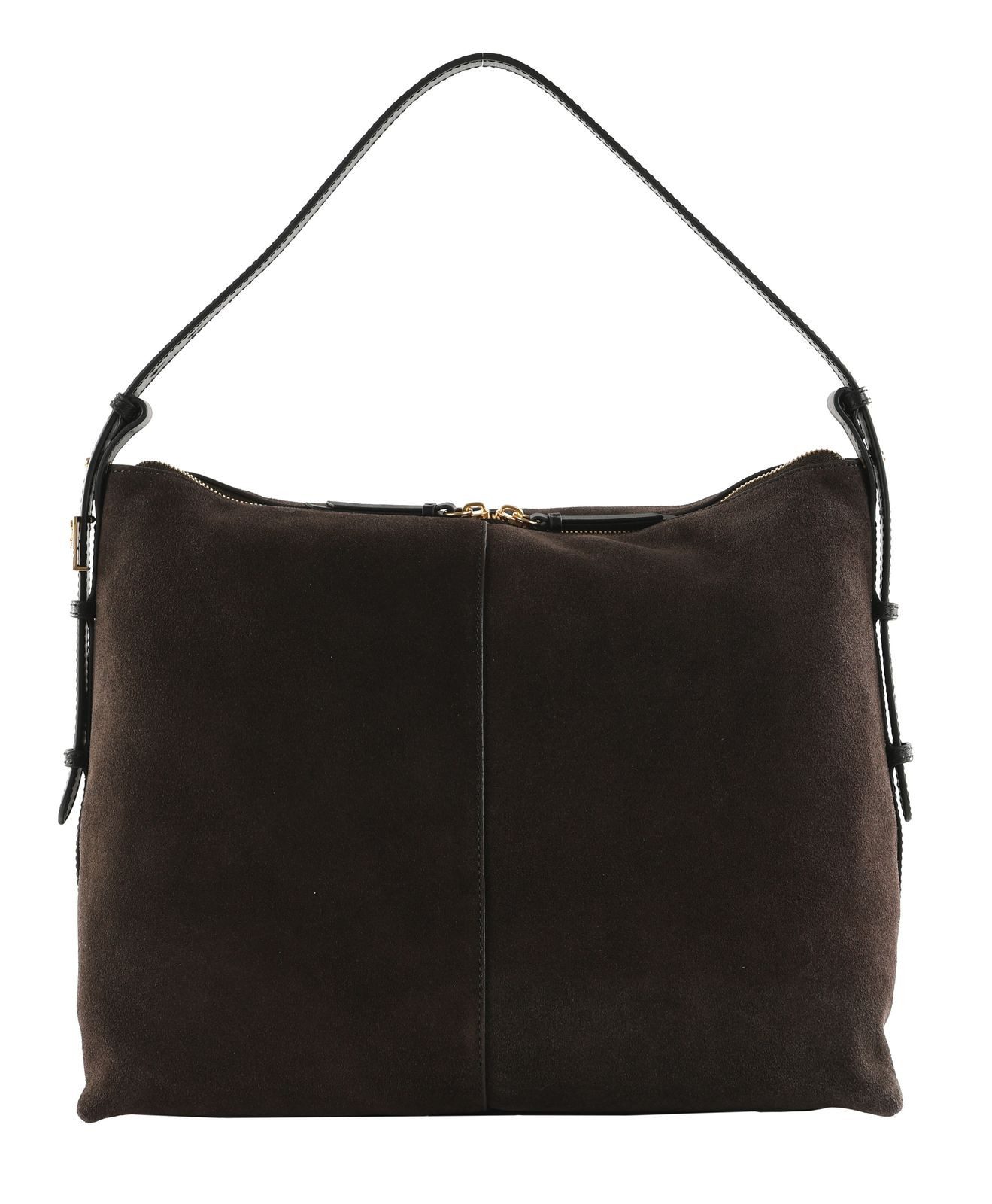 Ted Baker Umhängetasche TB Script Slouchy Suede Bag, aus echtem Leder