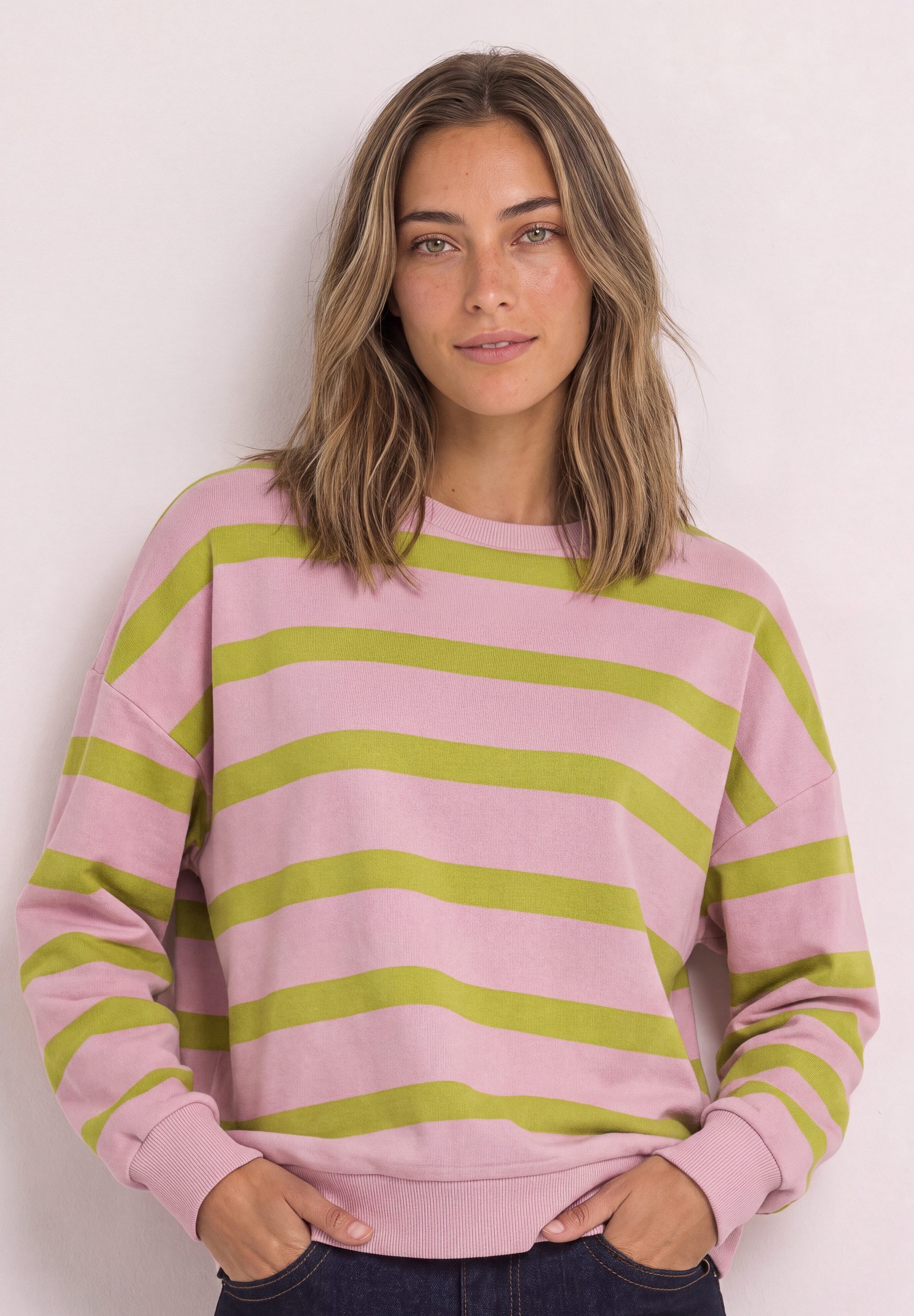 STREET ONE Sweatshirt im Streifen-Design