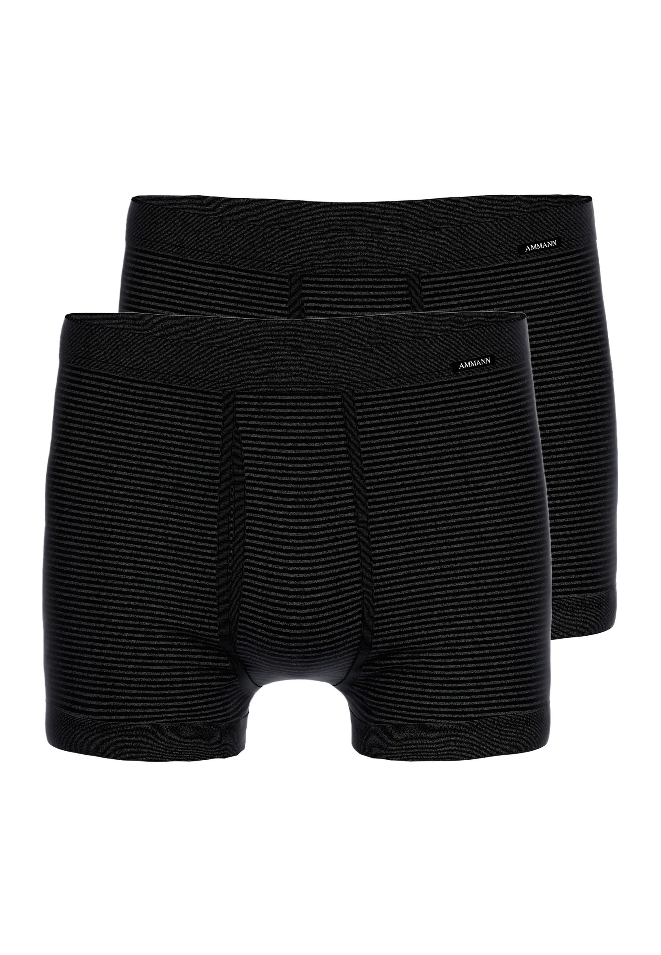 Ammann Retro Boxer 2er Pack Jeans Feinripp (Spar-Set, 2-St) Retro Short / P günstig online kaufen