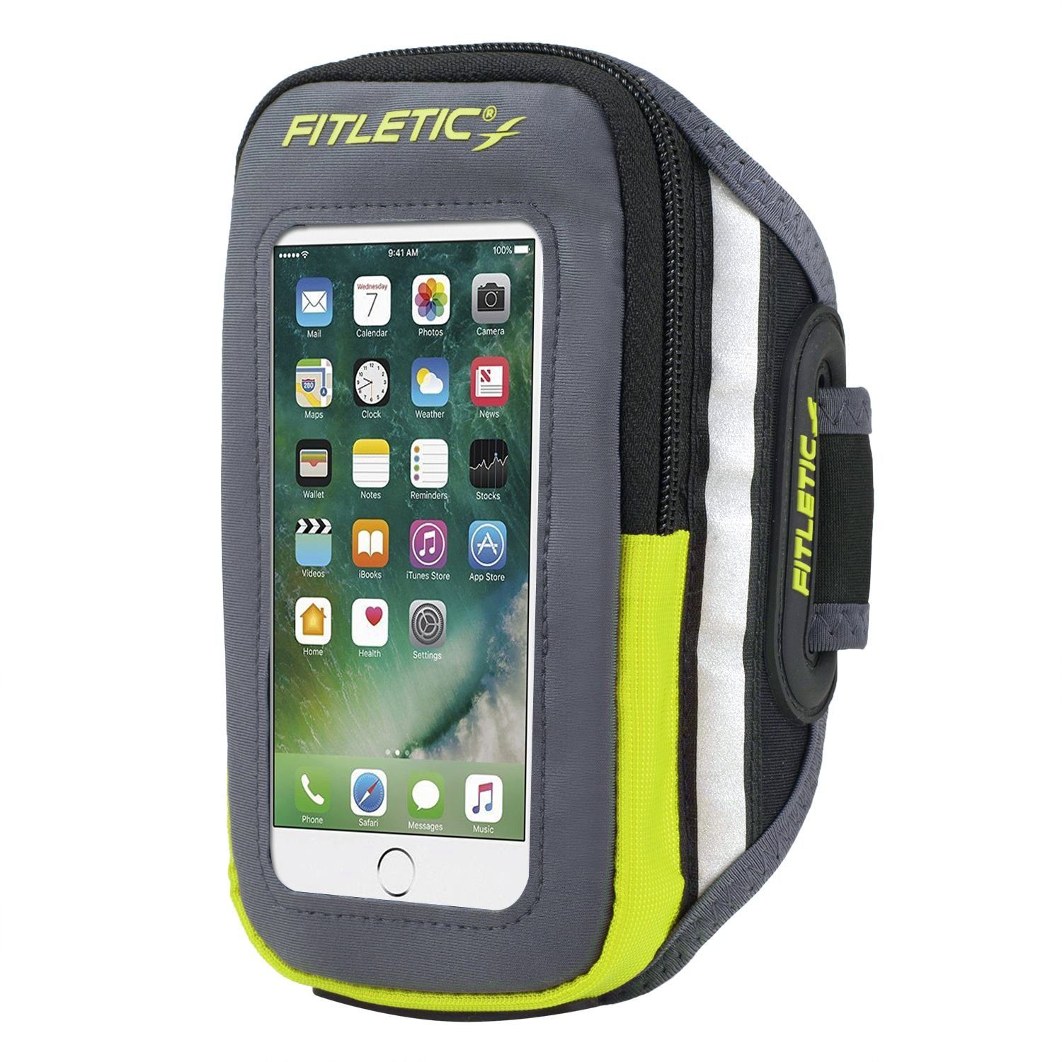 Fitletic Handyhülle Smartphone-Armband "Forte" fürs Joggen, Laufen, Sport & Wandern, Premium Laufausrüstung