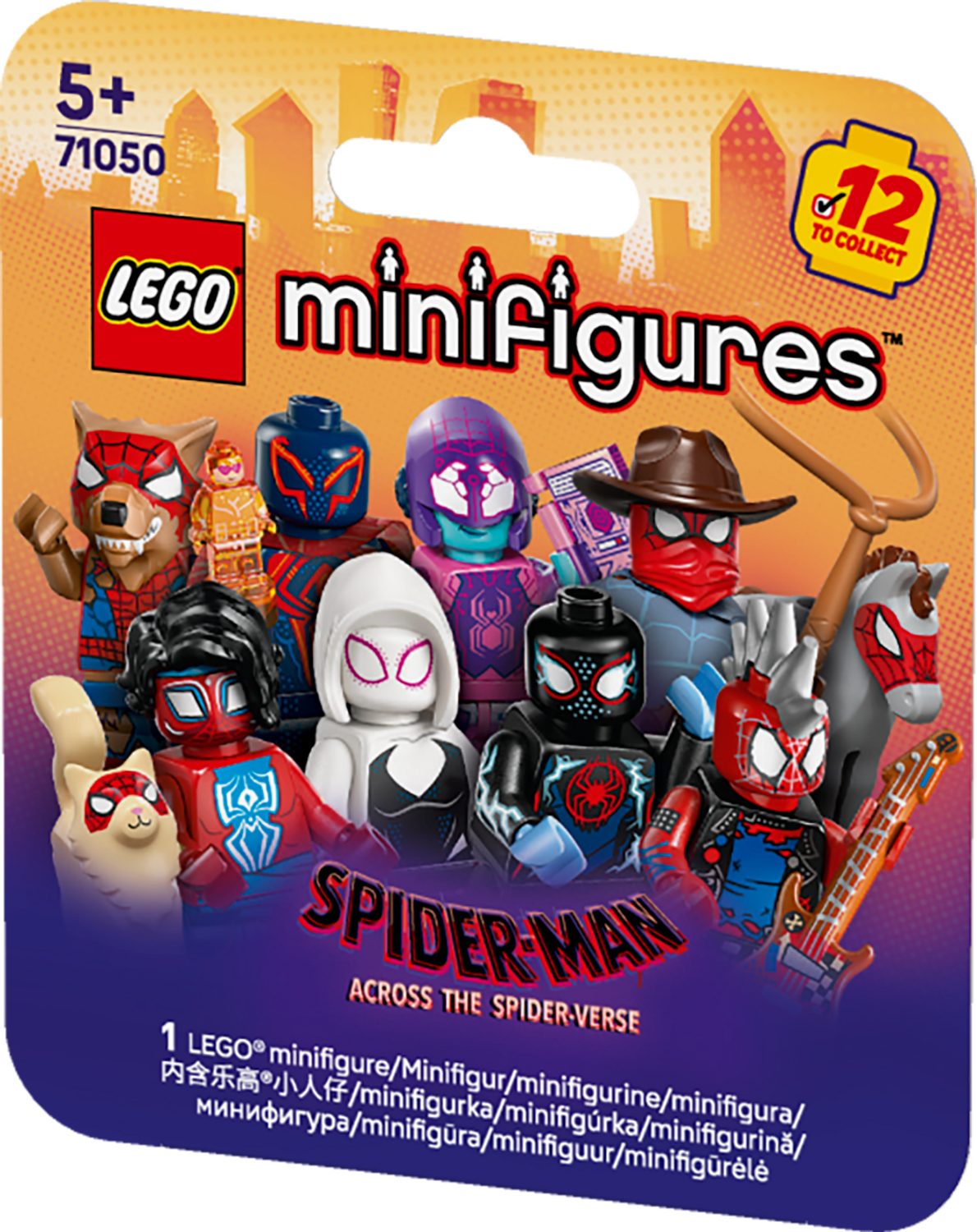 LEGO® Minifiguren Minifigures 71050 Konstruktionsspielsteine, (Minifigures 71050, Klemmbausteine), Made in Europe
