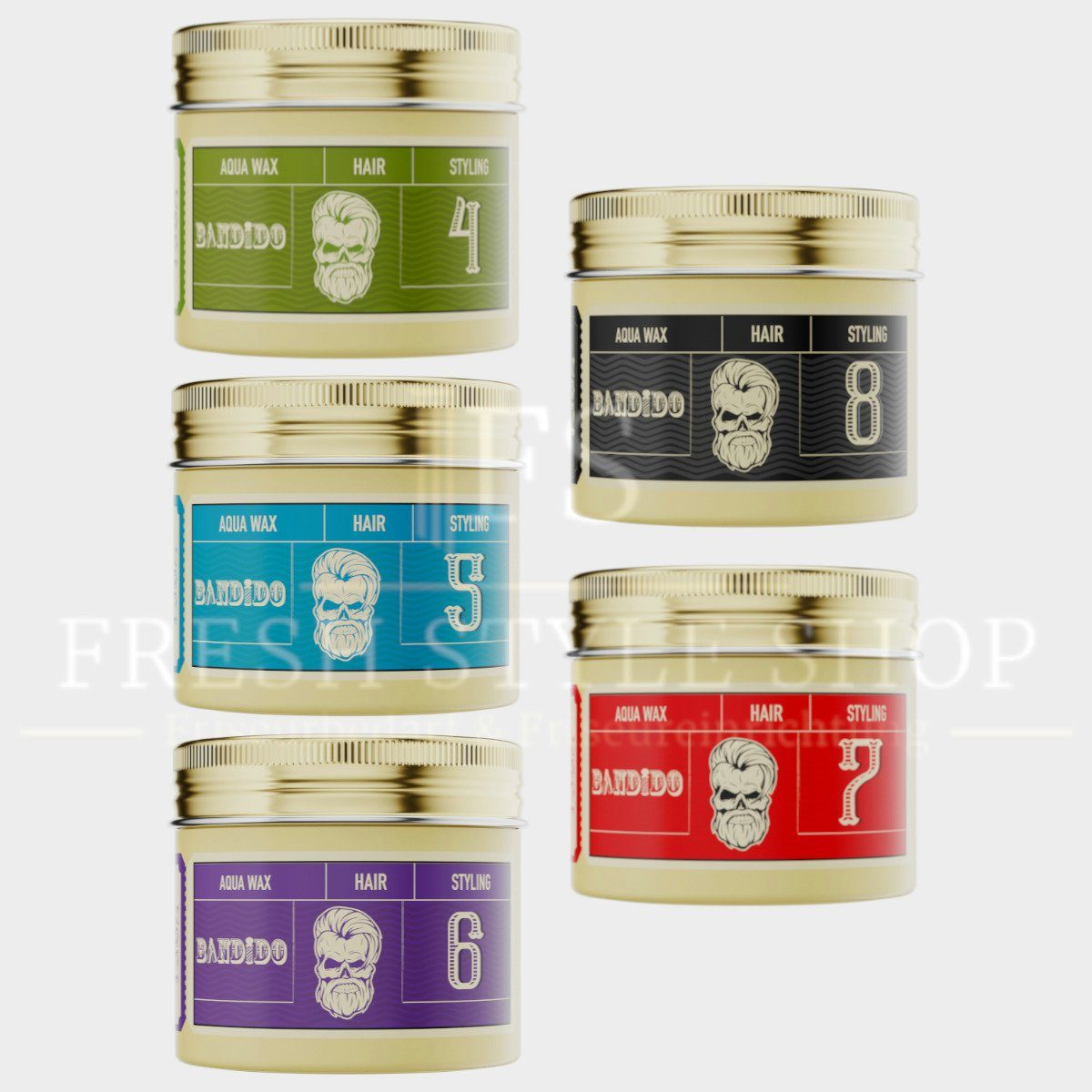 Haarwachs Bandido Haarwachs Hair Wax 125ml (Verschiedene Sorten)
