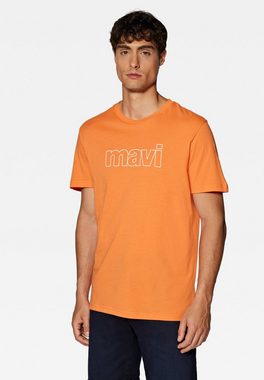 Mavi Rundhalsshirt MAVI LOGO TEE T-Shirt mit Print