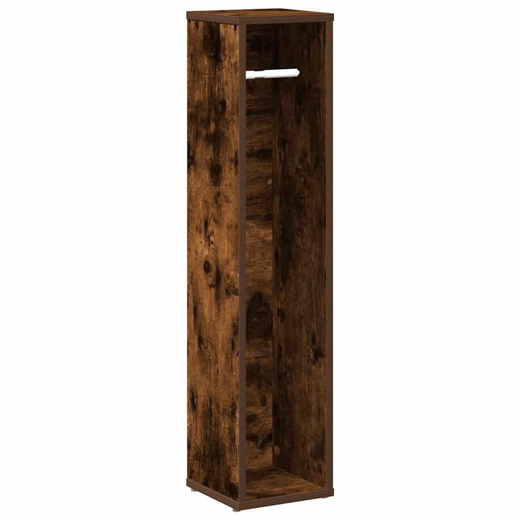 vidaXL Badezimmer-Set Badezimmerschrank mit Rollenhalter Eiche günstig online kaufen