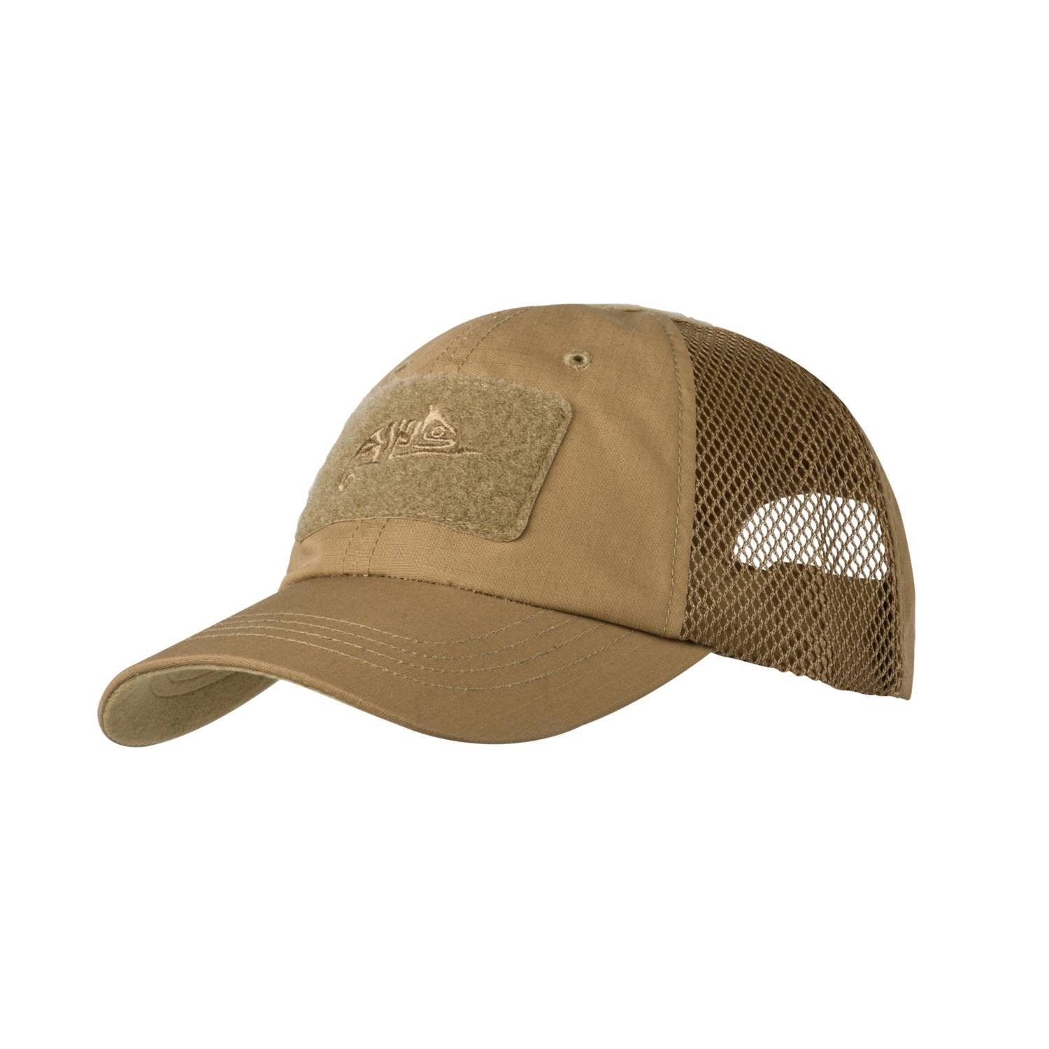 Helikon-Tex Baseball Cap Helikon-Tex Baseballcap mit Ripstop Gewebe in coyote (1-St) Rip-Stop-Gewebe; atmungsaktiv; leicht; ID-Paneel