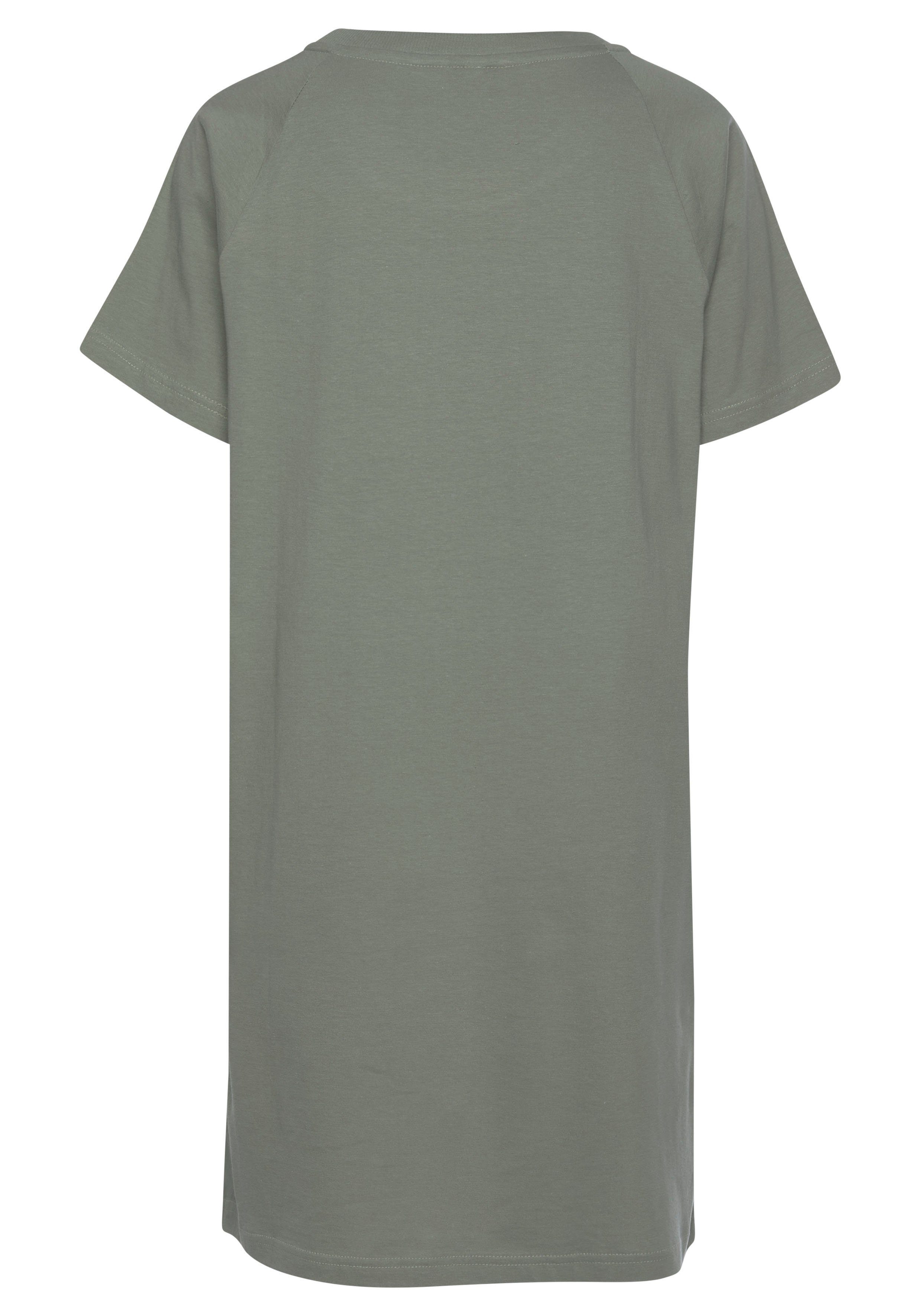 KangaROOS Bigshirt (1-teilig) mit Slogan-Frontdruck