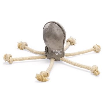 Designed By Lotte Spielknochen Hundespielzeug Octopus Aisha grau