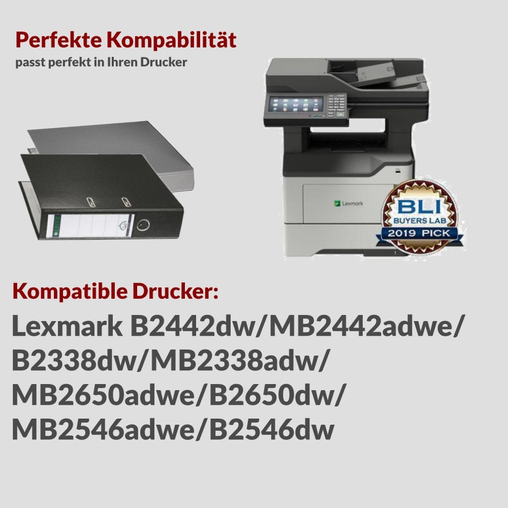Lexmark lexmark b232000 rückgabe-toner. Schwarz-Weiß Laserdrucker, (Laser, Optimale Druckergebnisse)