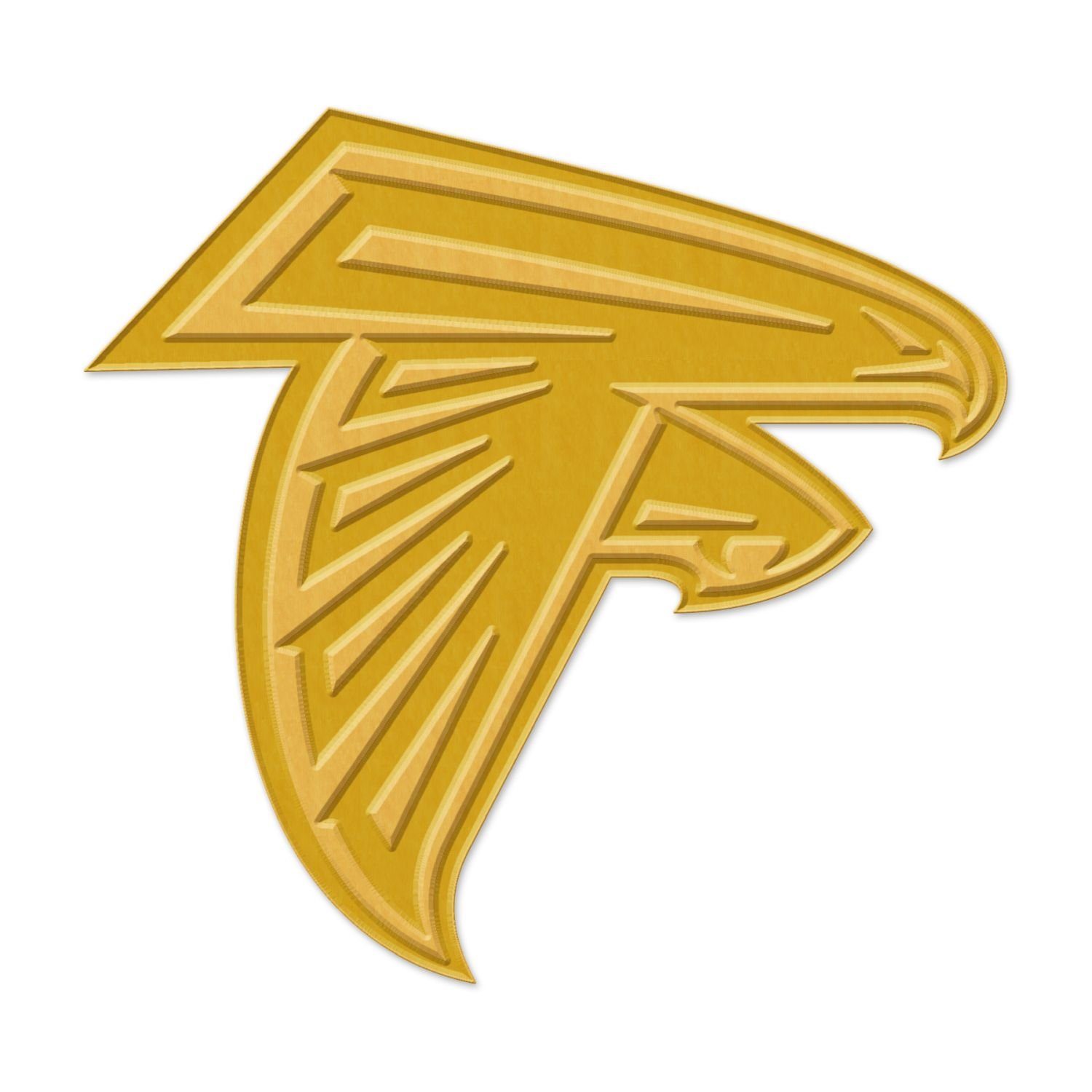 Falcons PIN Atlanta NFL Caps Universal Teams Pins WinCraft GOLD Schmuck
