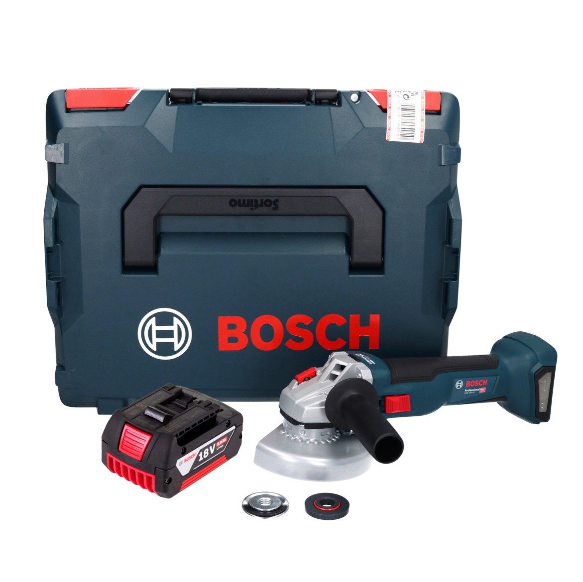 Thumbnail - Bosch Professional Winkelschleifer GWS 18V-10 Professional Akku Winkelschleifer 18 V 125 mm Brushless +