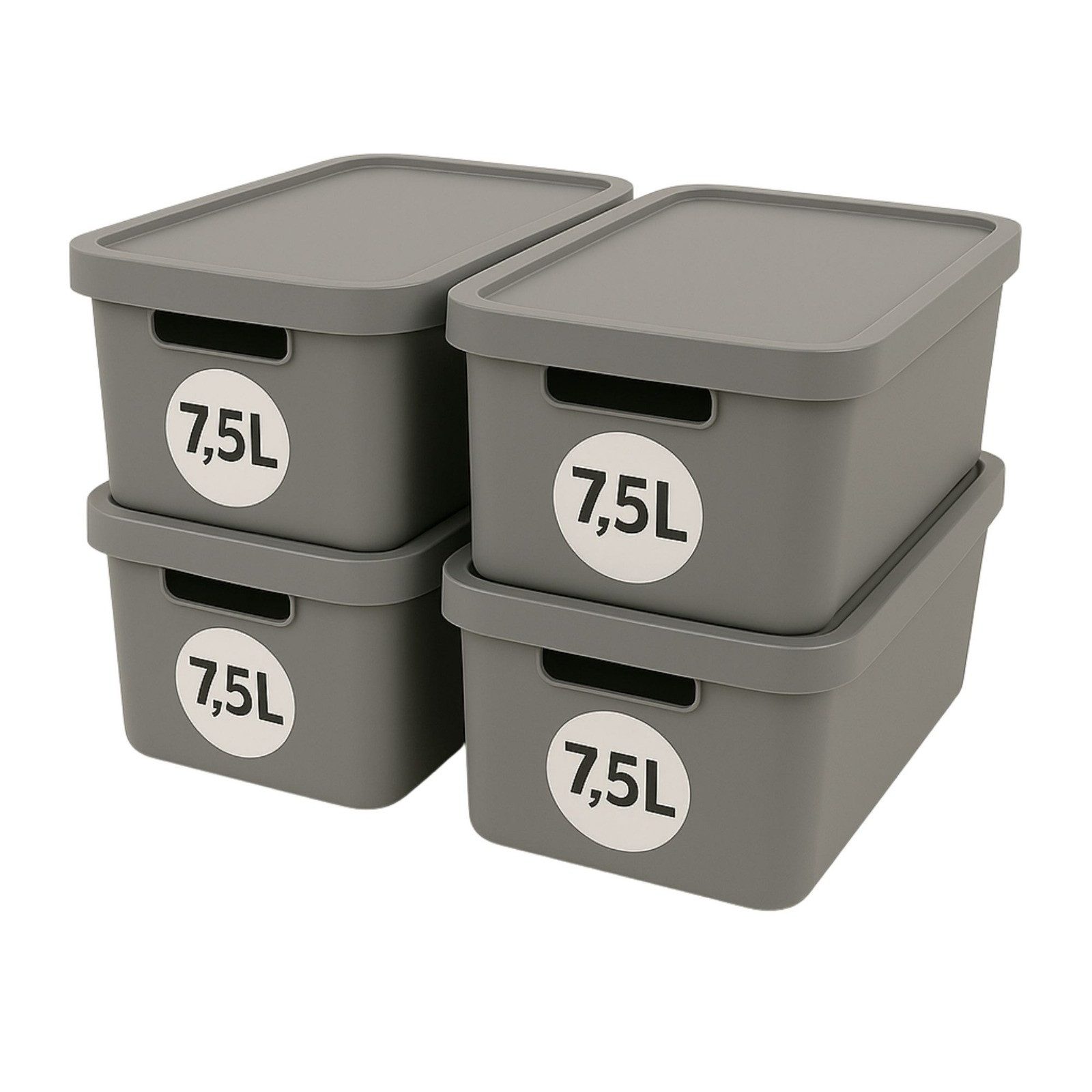 Plastard Aufbewahrungsbox mit Deckel von 7,5 günstig online kaufen