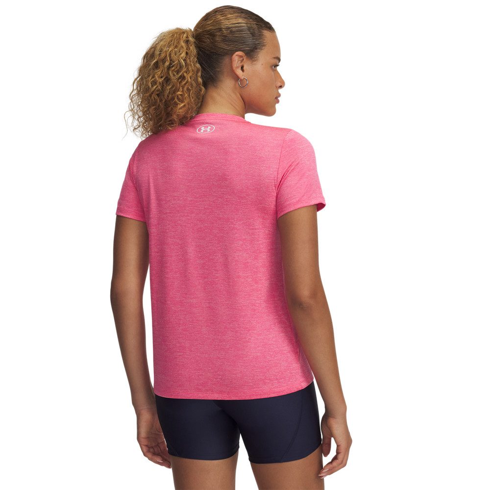 Under Armour® Trainingsshirt TECH SSC- TWIST Kurzarm-Design, mit Rundhalsausschnitt, atmungsaktiv