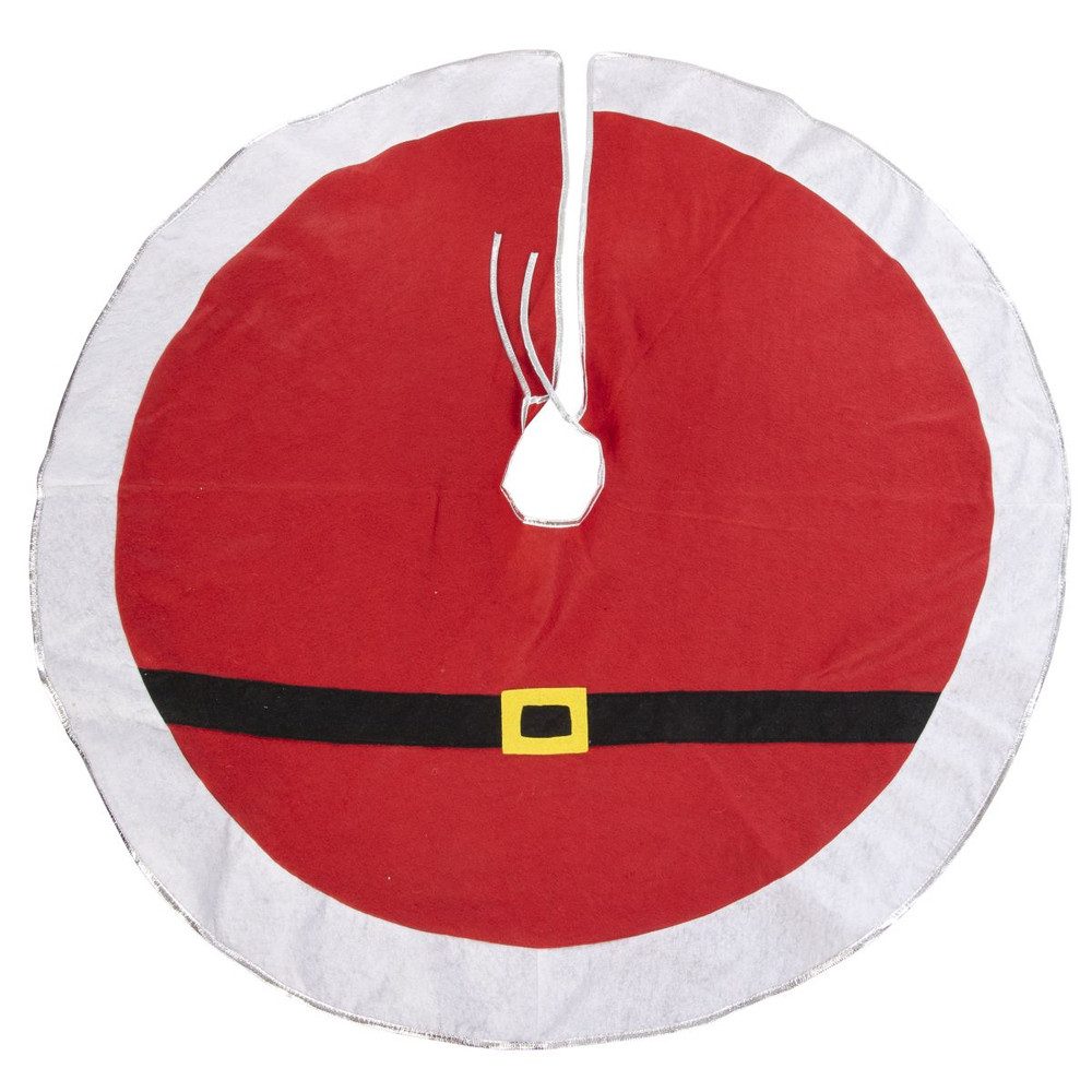 Koopmann Weihnachtsfigur Weihnachtsbaum-Rock - rot/weiß - günstig online kaufen