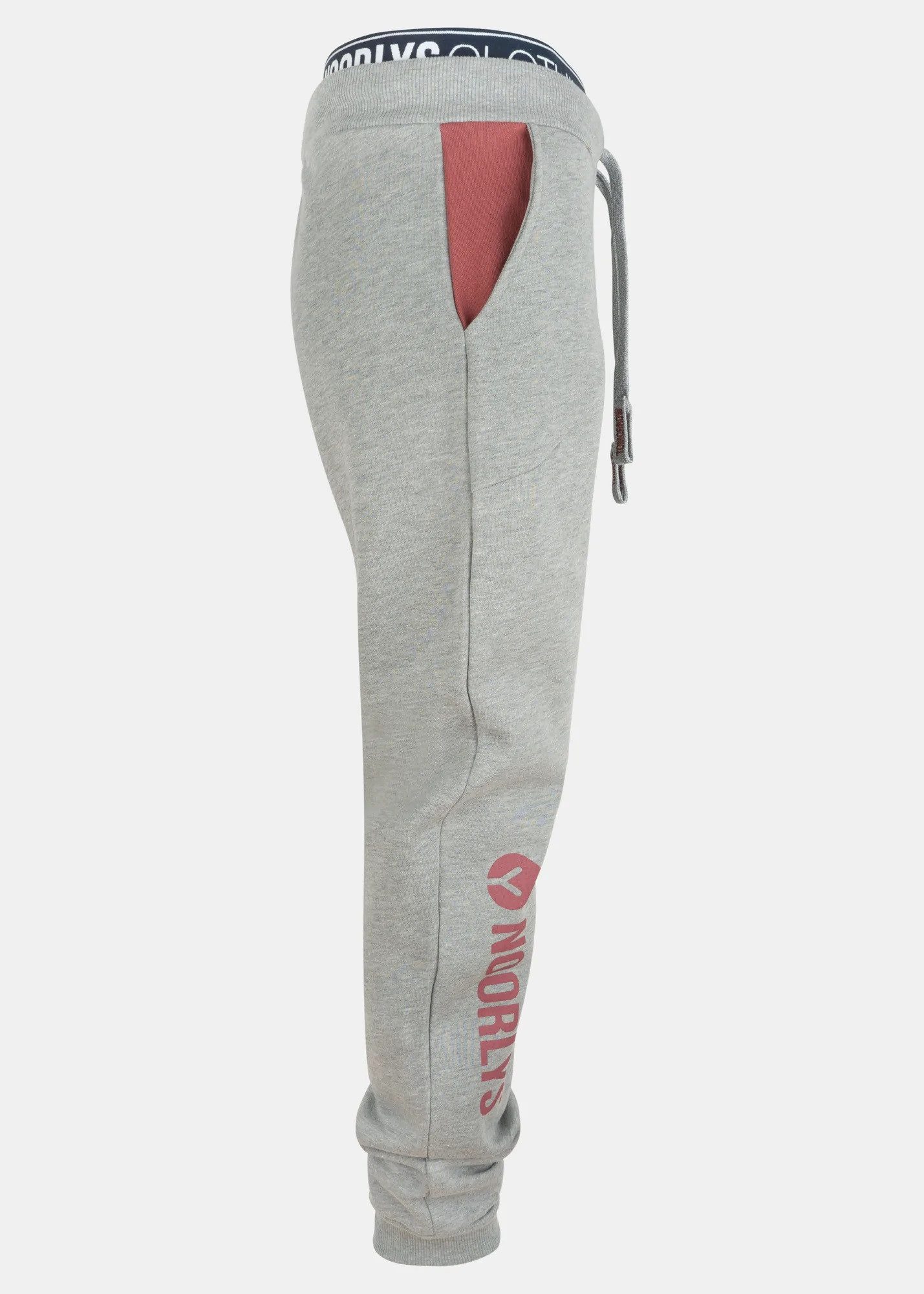 Noorlys Jogginghose Herren LOOSIG Ash/AppleButter unifarben