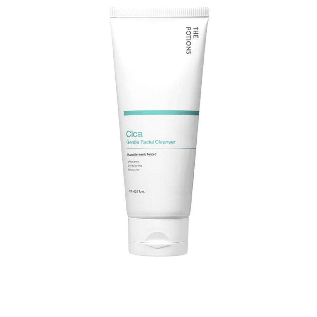 POTIONS Gesichts-Reinigungsfluid CICA Sanftes Gesichts-Gel-Reinigungsmittel 110 ml