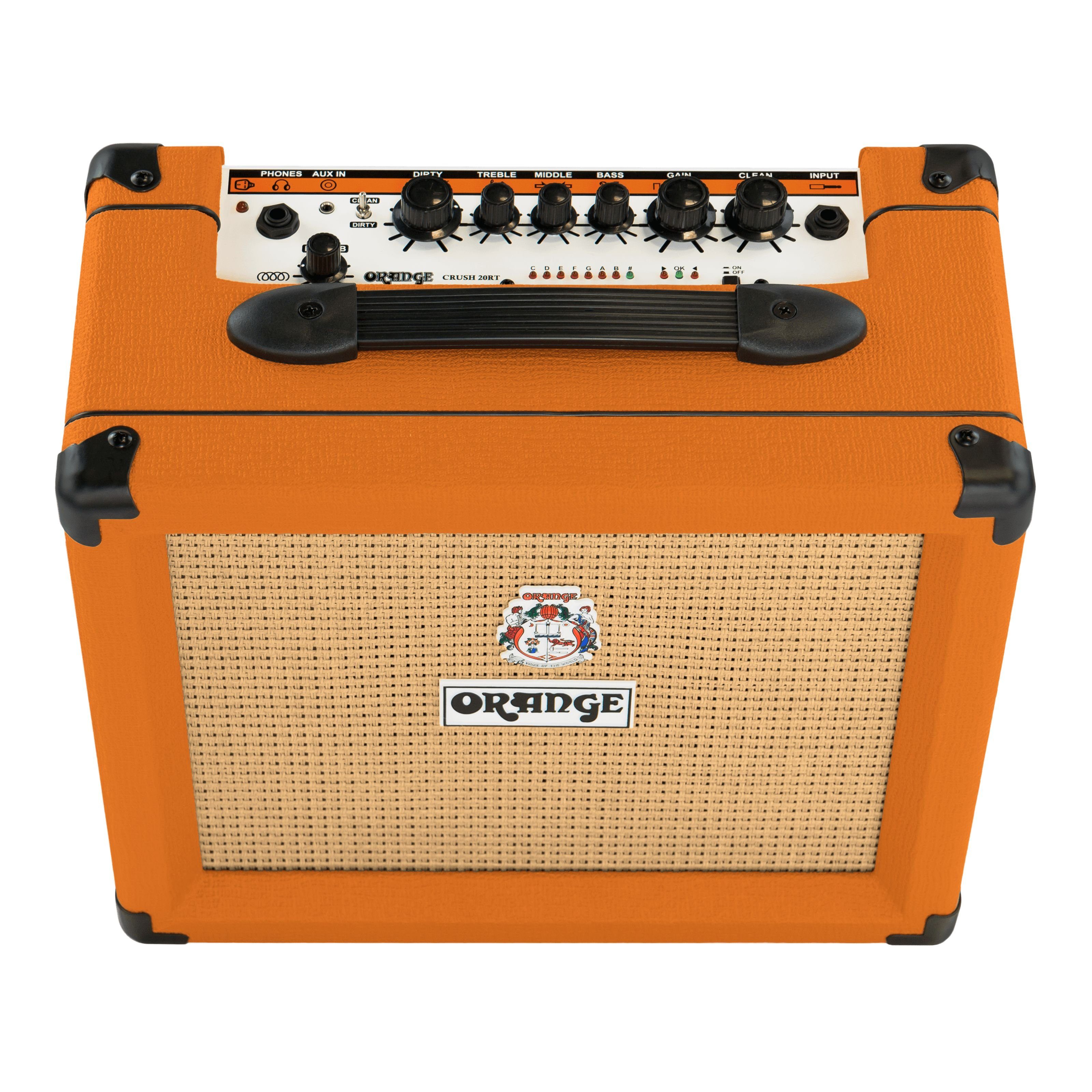 Orange Verstärker (Crush 20RT - Transistor Combo Verstärker für E-Gitarre)