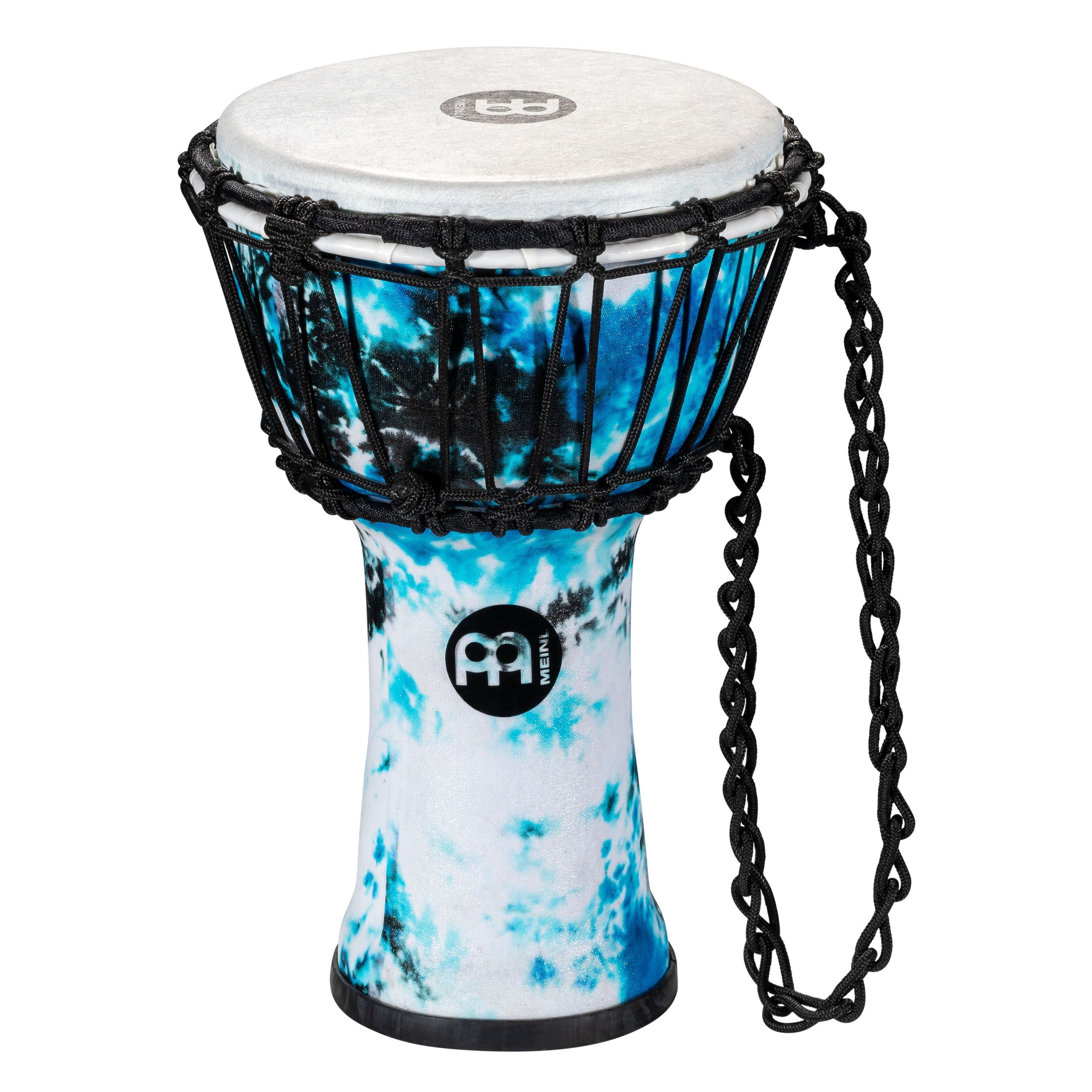 Meinl Percussion Djemben, Percussion, Djemben, JRD-GB Junior Djembe 7" Galactic Blue Tie Dye - Djembe