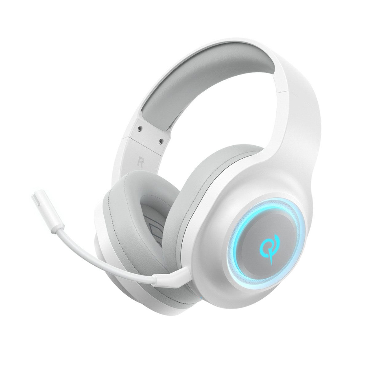QCY H4GM Gaming-Headset (2,4 GHz Funkverbindung, Bluetooth 6.0, Tri-Mode Gaming Headset mit 240 Stunden Akkulaufzeit)