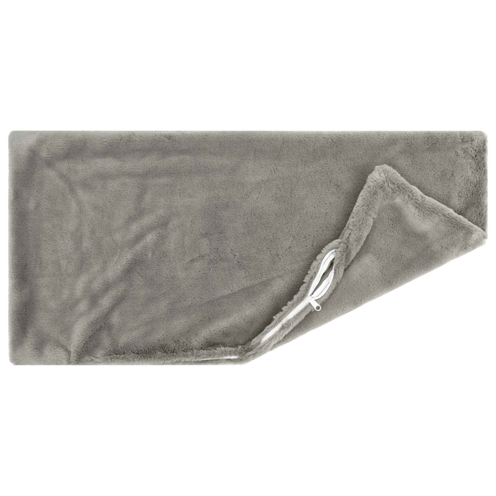 vidaXL Kissenbezug Kissenbezug 2 stk. HEERLEN Hellgrau 50 x 80 cm, (2 Stück) – Bild 4 von 5
