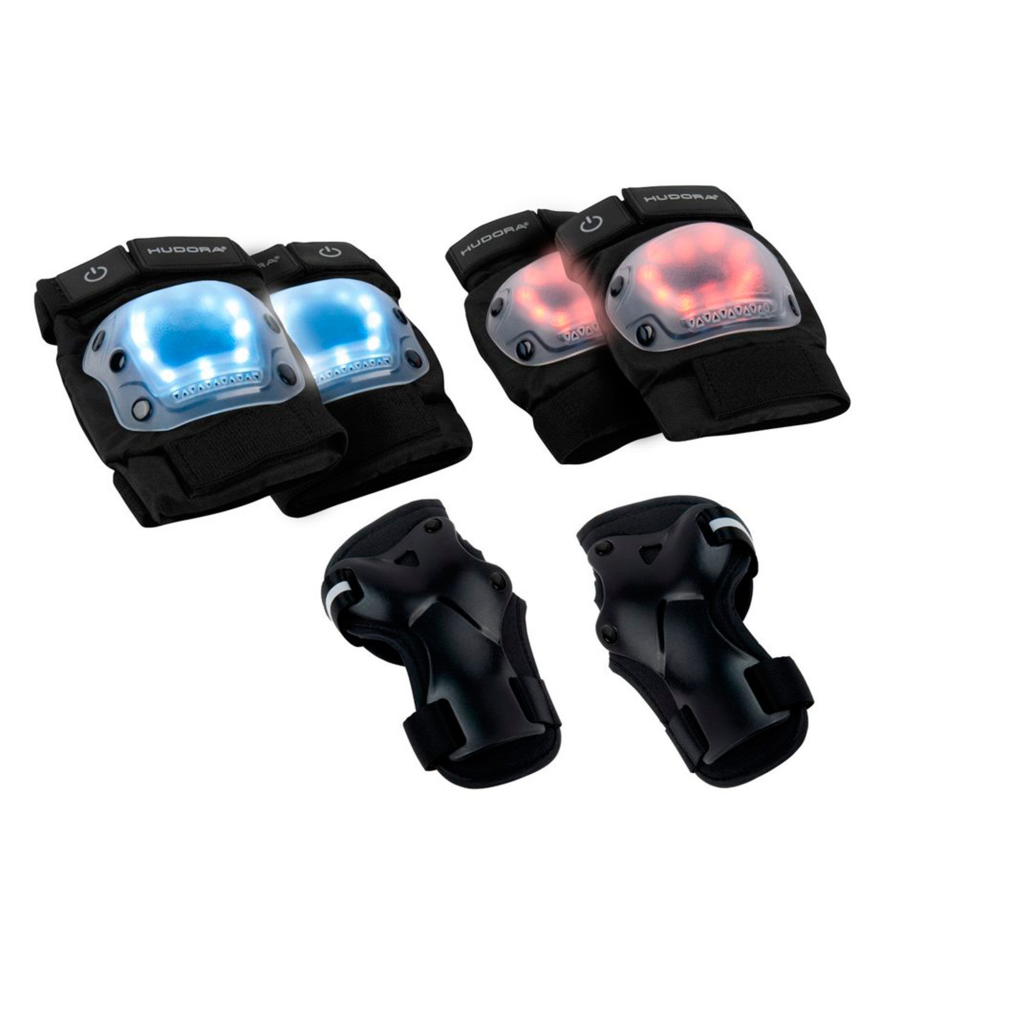 Hudora Armschoner HUDORA LED Protektoren, (Gr. S)