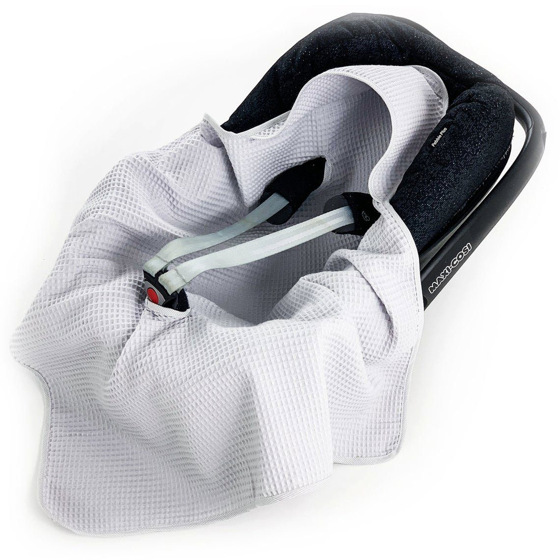 Babydecke Einschlagdecke Waffelstoff Baumwolle Babyschale Autositz,Sommer Decke