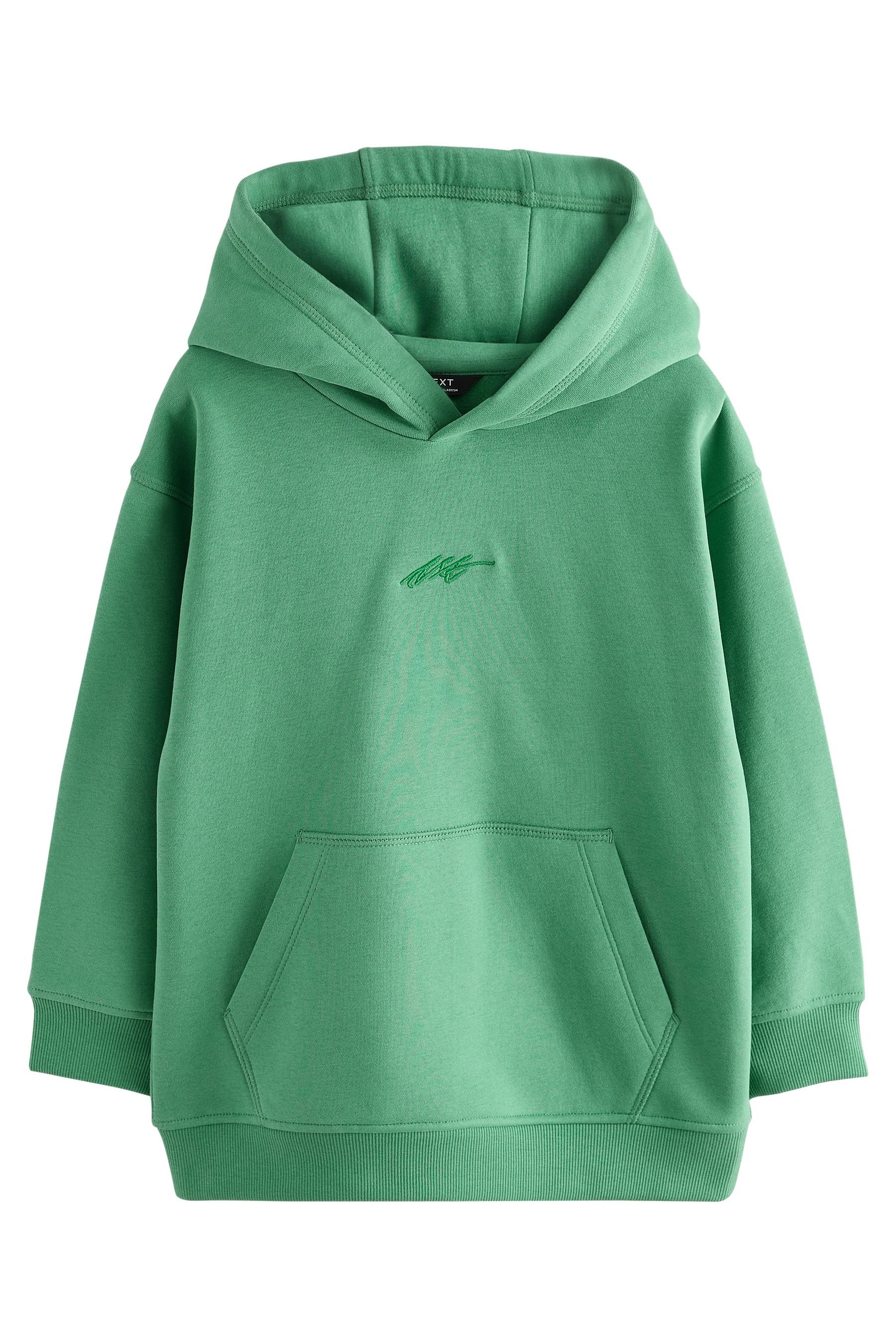Next Hoodie Einfarbiges Jersey-Hoodie (1-tlg)