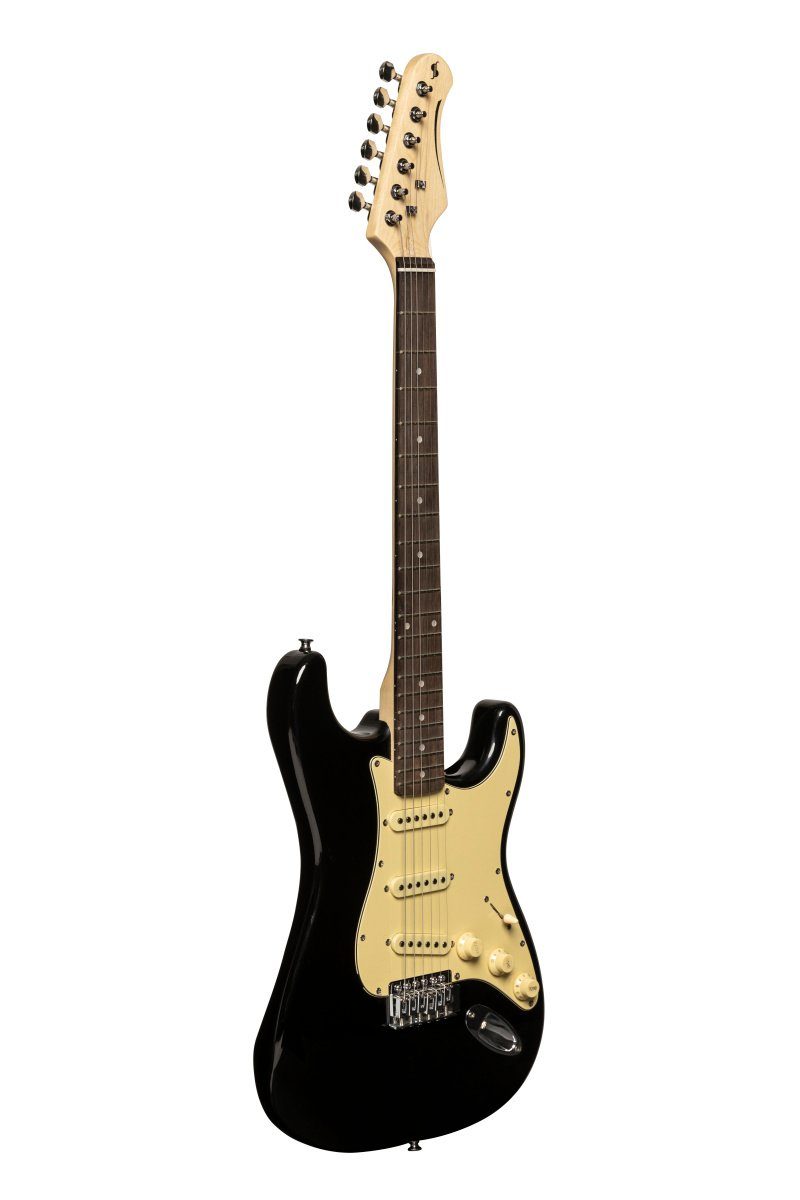 E-Gitarre SES-30 BK Standard "S" E-Gitarre