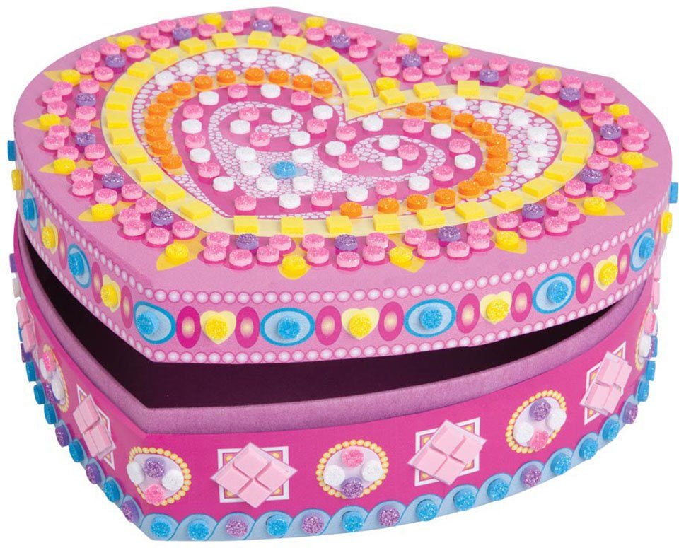 Sticky Mosaics Kreativset Schmuckkästchen Herz günstig online kaufen