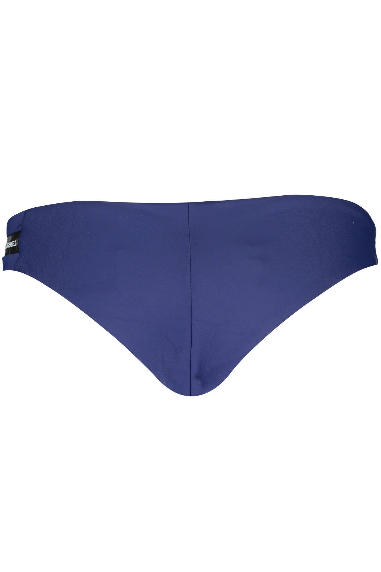 KARL LAGERFELD Badeanzug Elegante Damen-Badehose - Blau, gefüttert mit Kontrastdetails