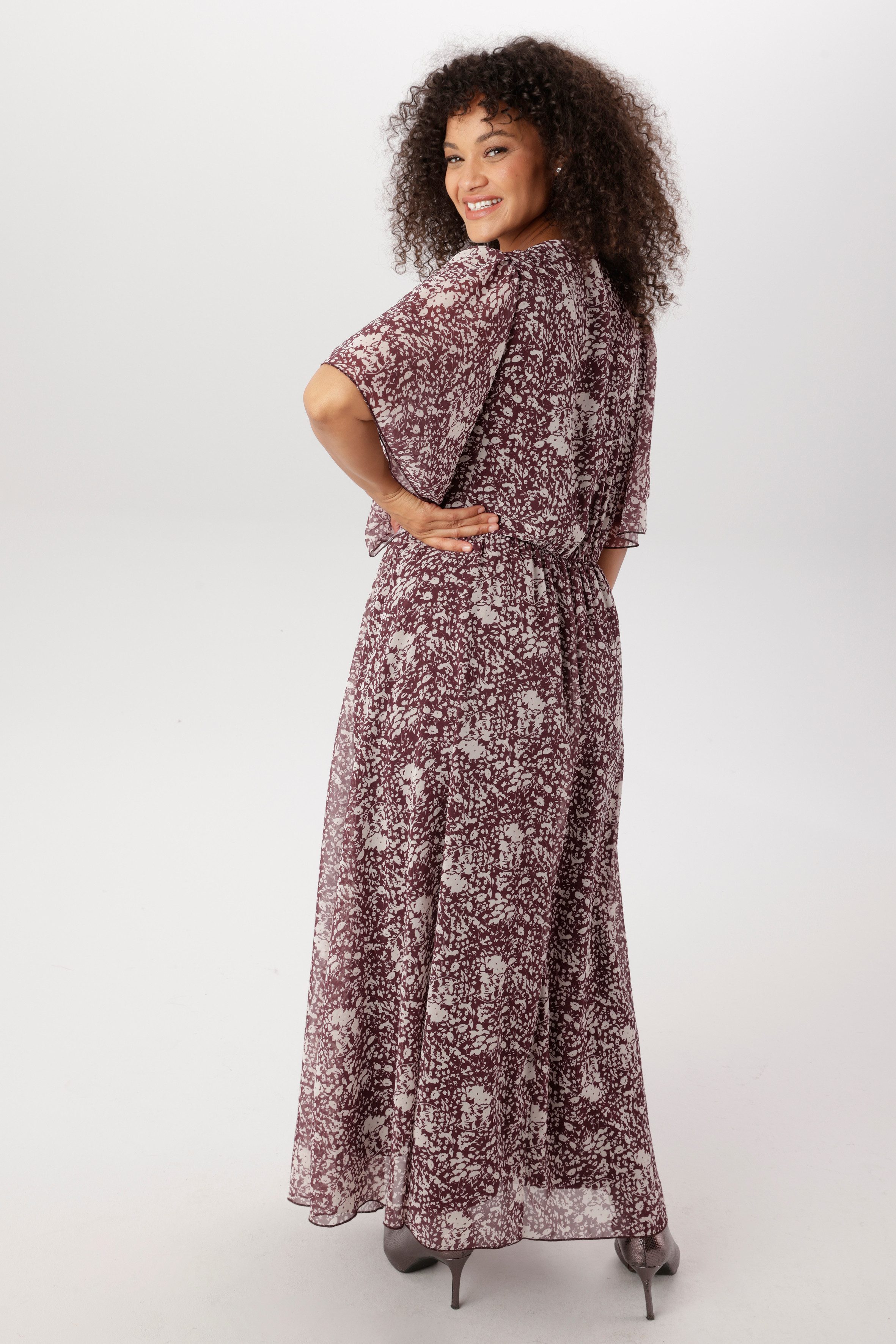 Aniston PLUS Chiffonkleid in dezentem Dessin - NEUE KOLLEKTION