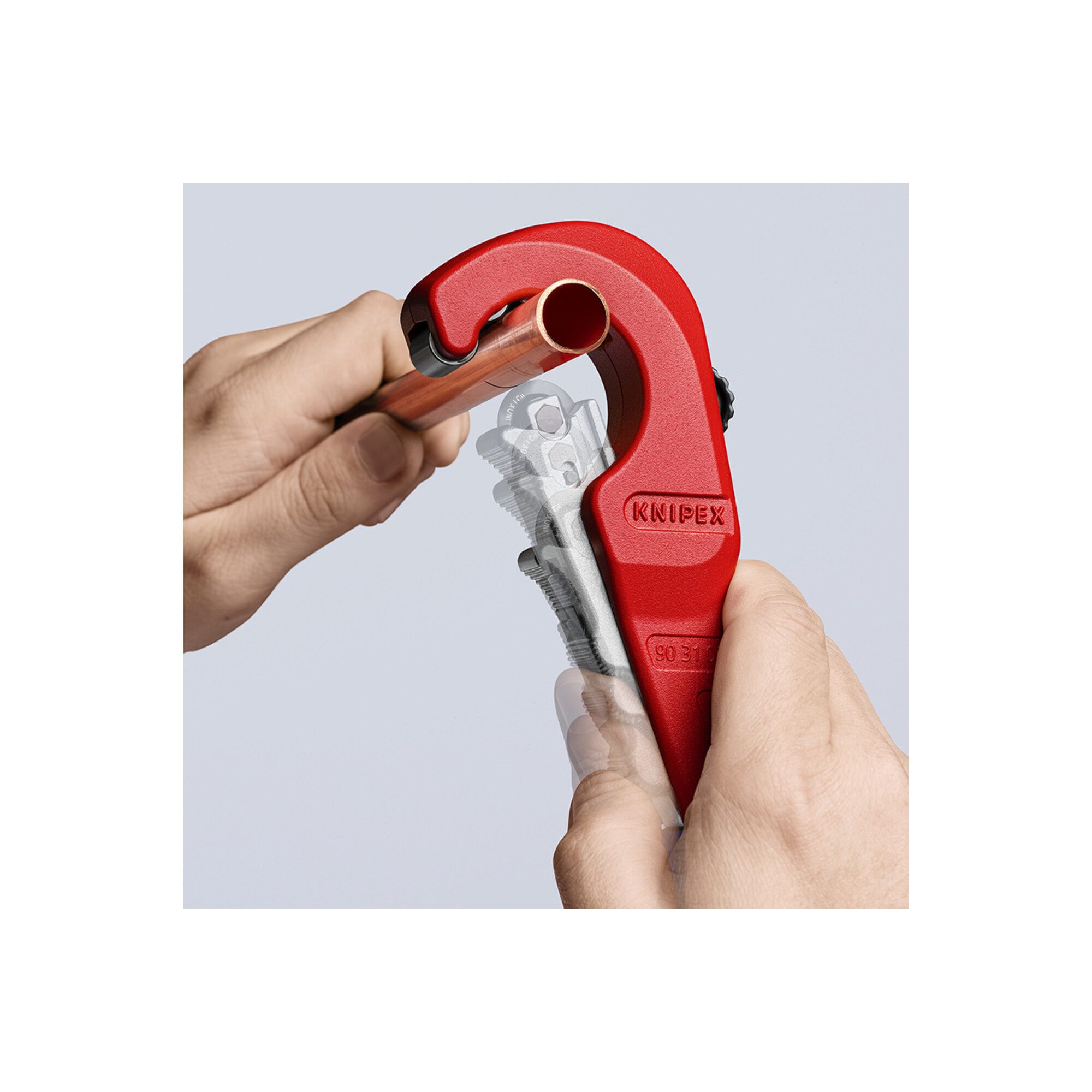 Knipex Rohrschneider KNIPEX 90 31 02 BK TubiX® Rohrabschneider 180 mm