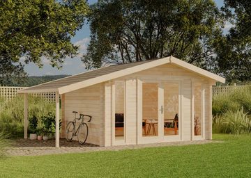 Alpholz Gartenhaus Mirko Modern D, BxT: 520x350 cm, Ohne Schutz-Imprägnierung