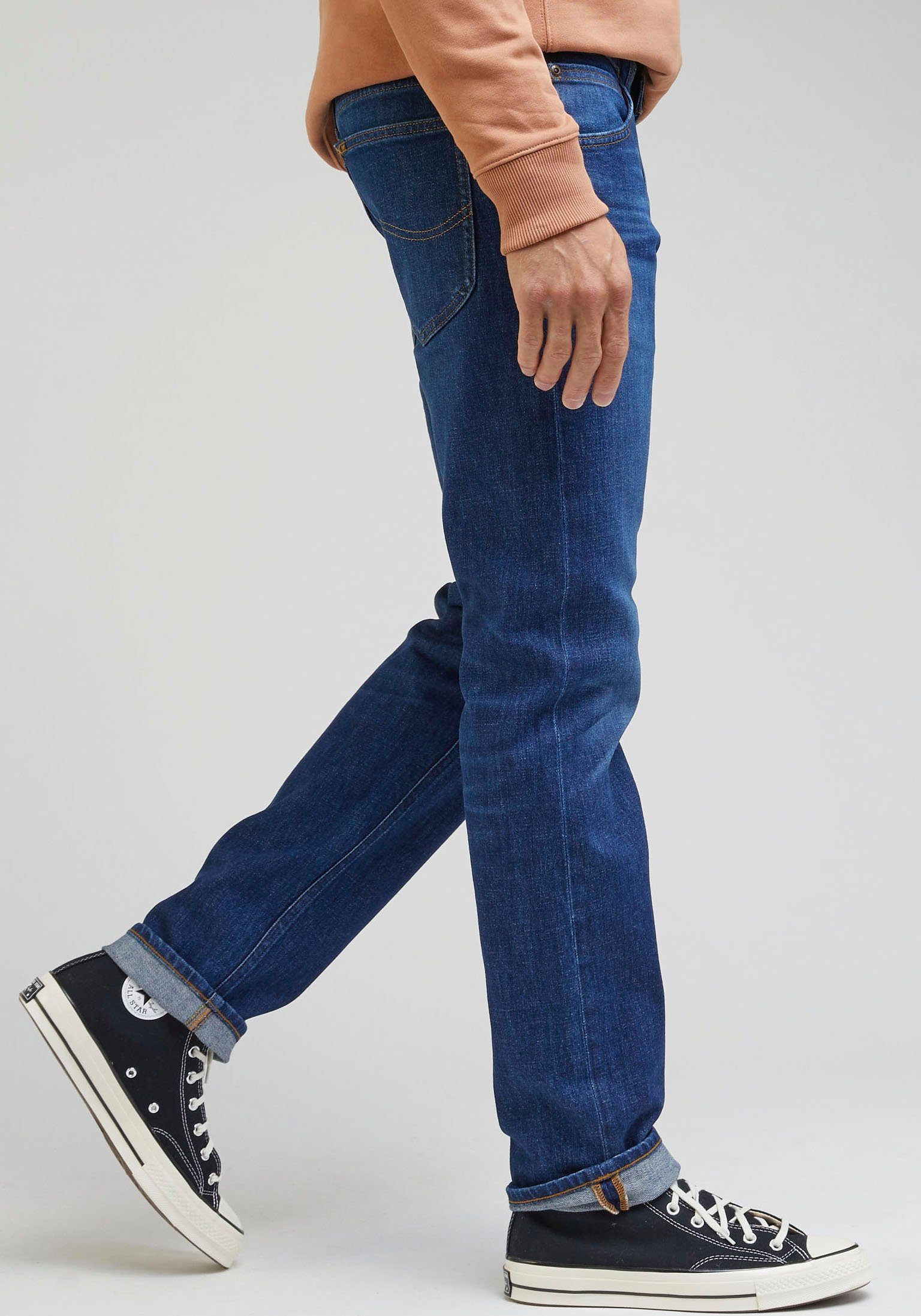 Lee® Regular-fit-Jeans DAREN ZIP FLY dk kansas worn