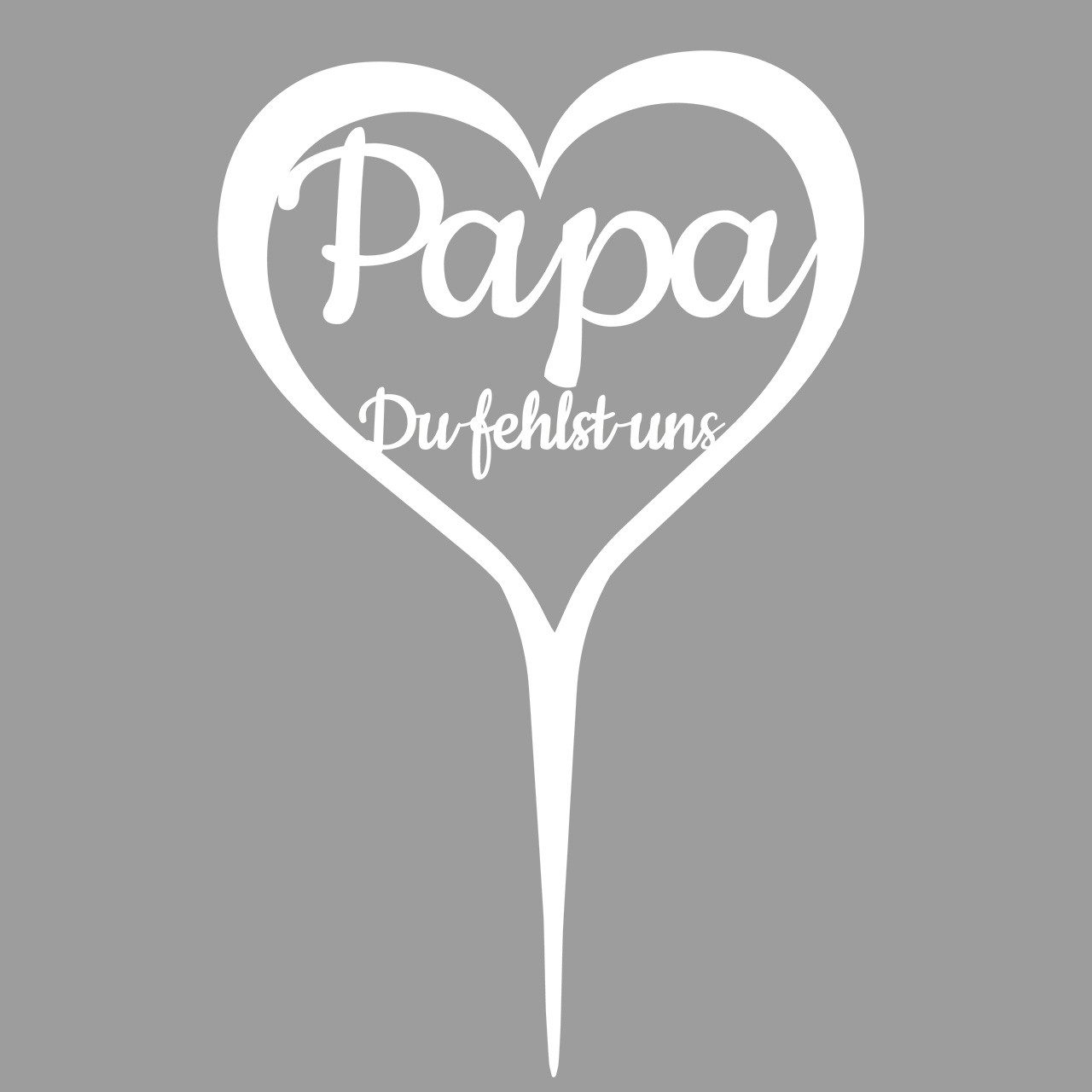 Gestecke Grabstecker Trauerschmuck Grabgesteck Herz Grabschmuck Grabdeko, I günstig online kaufen