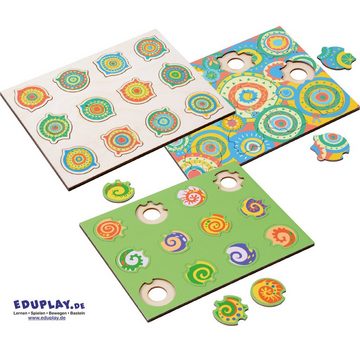 EDUPLAY Lernspielzeug Phantasiepuzzle-Set Mandala