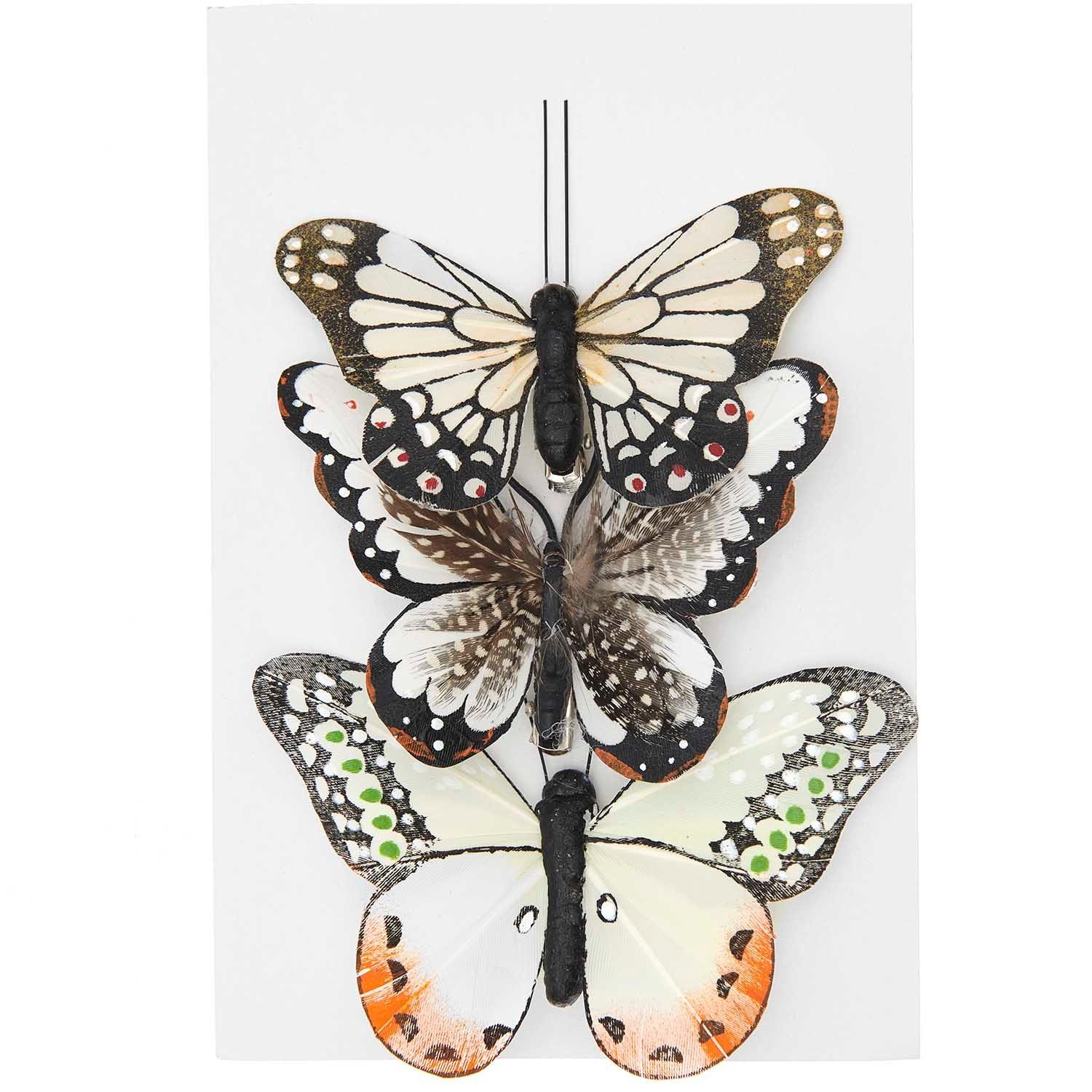 Rico Design Gartenstecker Schmetterling mit Clip günstig online kaufen