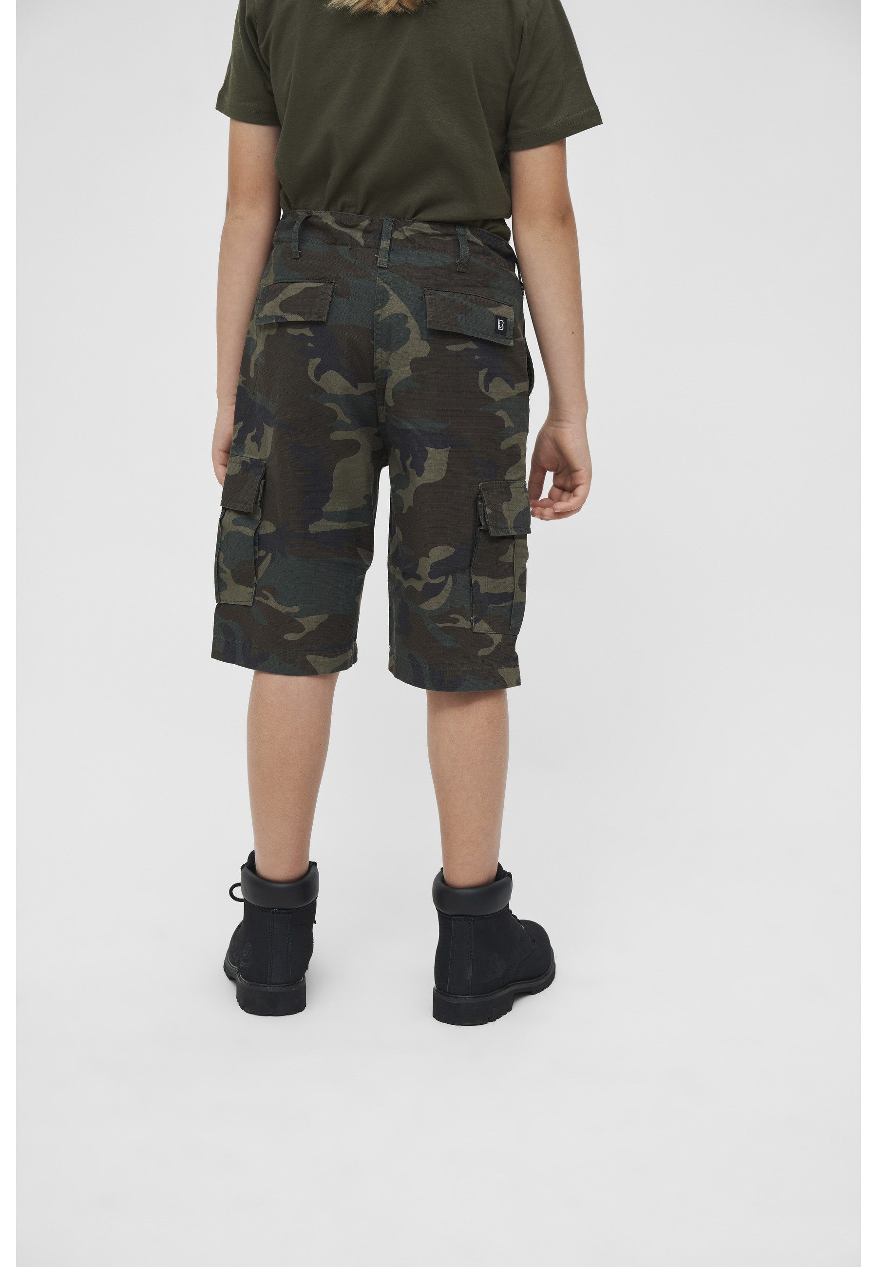Brandit Stoffhose Brandit Herren Kids BDU Ripstop Shorts (1-tlg)