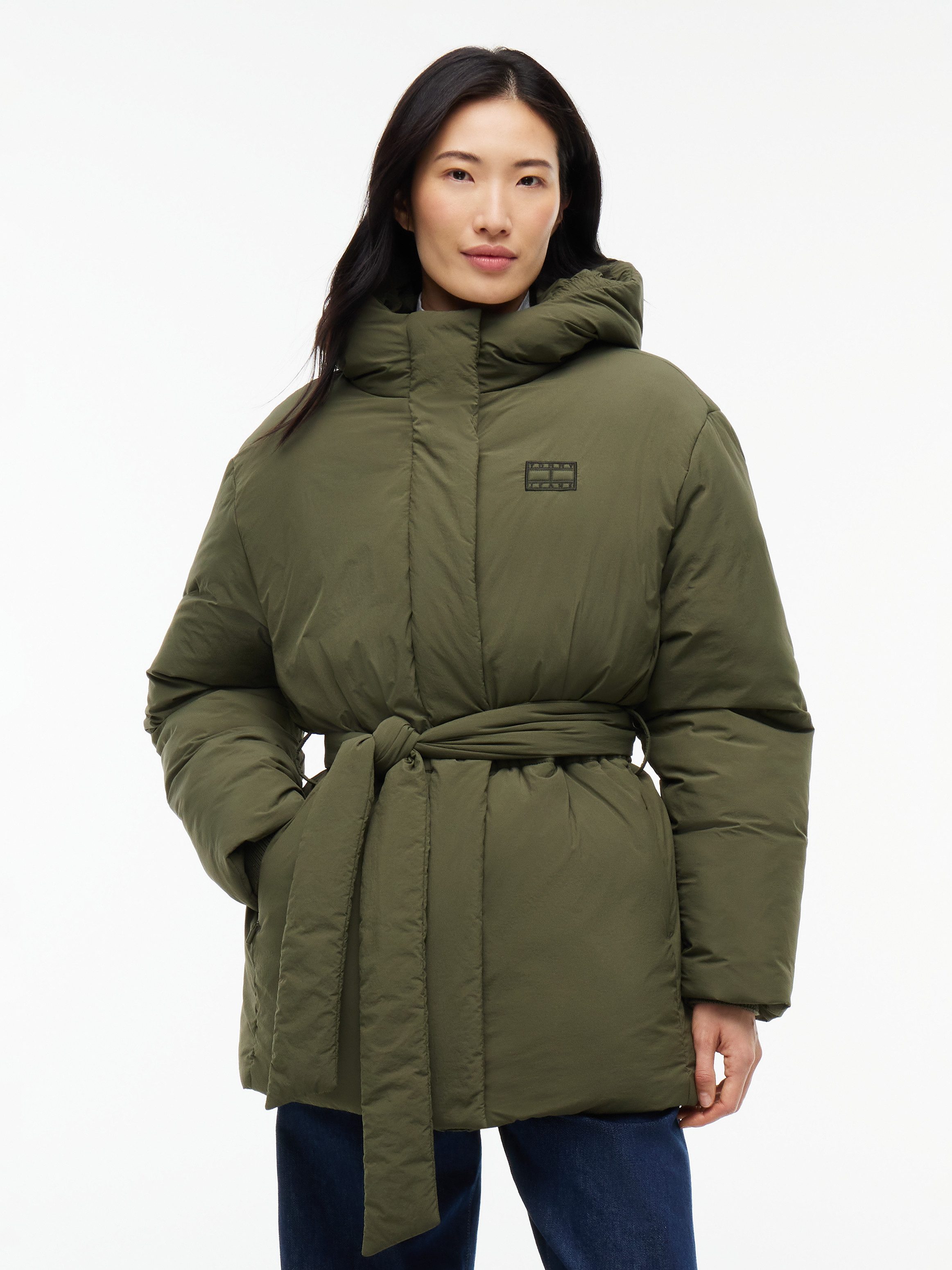 Tommy Jeans Steppjacke TJW SMOOTH PADDING PUFFER EXT Kunstfaser