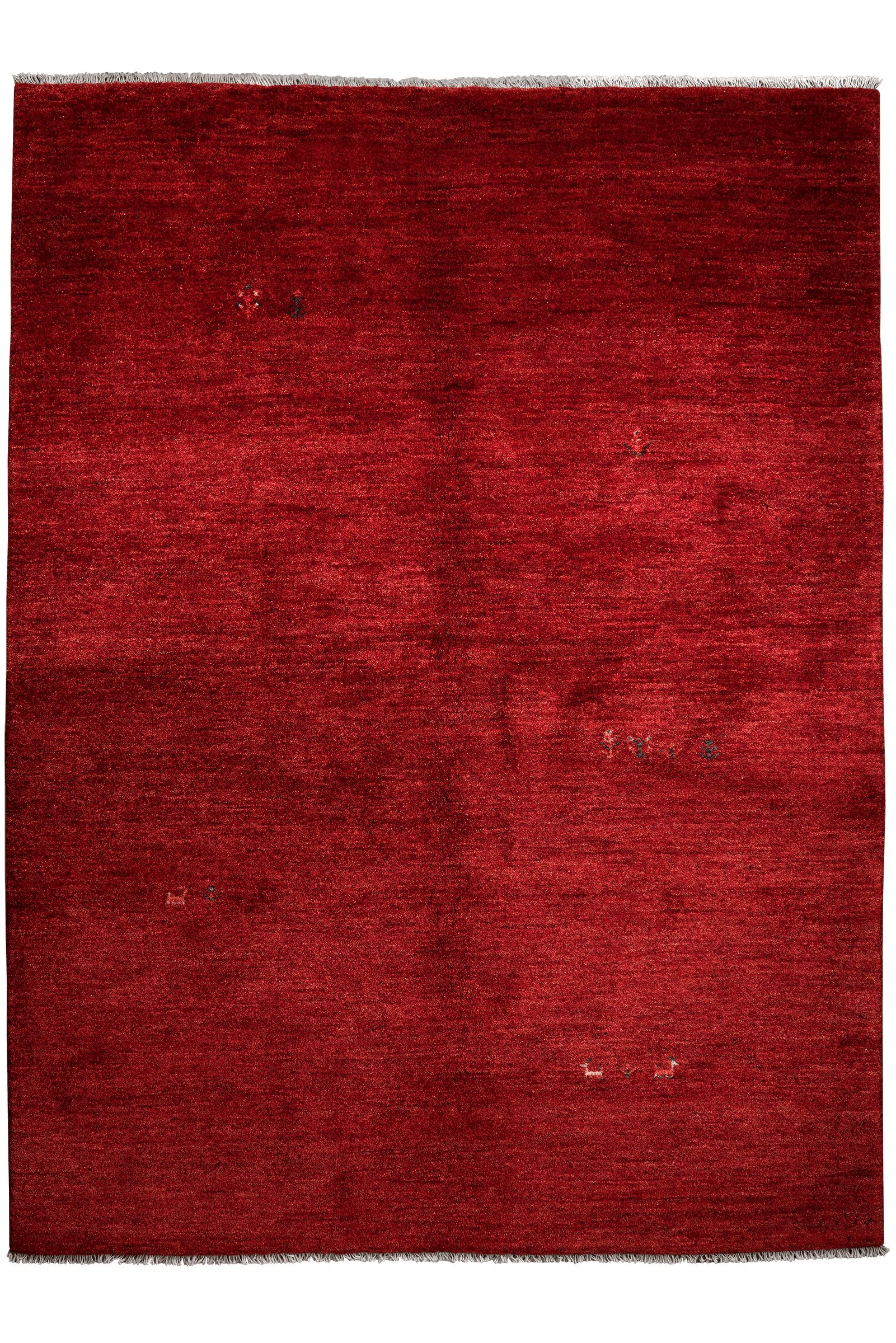 Looma Hochflor-Teppich Gabbeh 234x175cm, rechteckig, Höhe: 15 mm, Schurwolle, Unikat