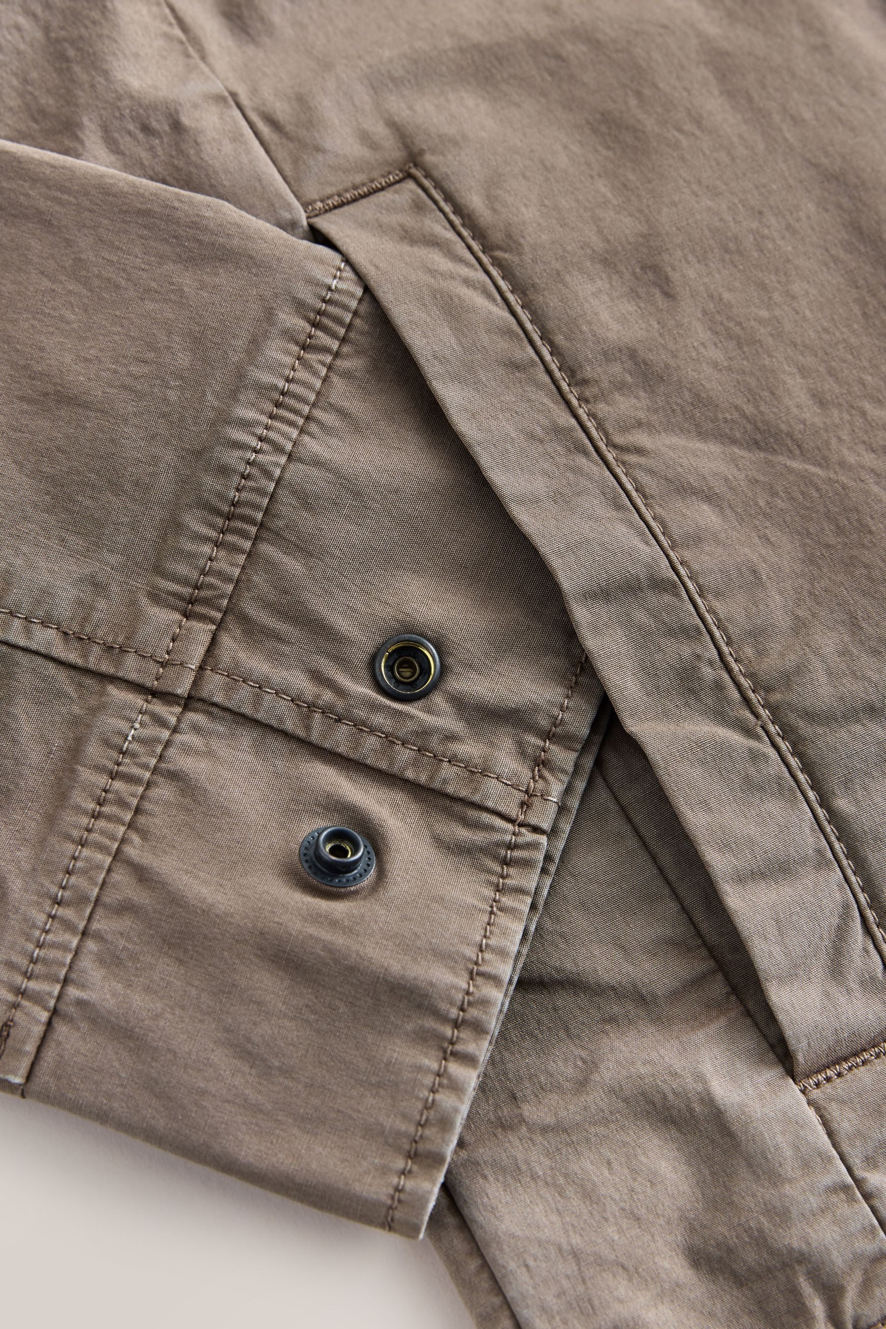 Next Hemdjacke Hemdjacke mit Reißverschluss (1-St)