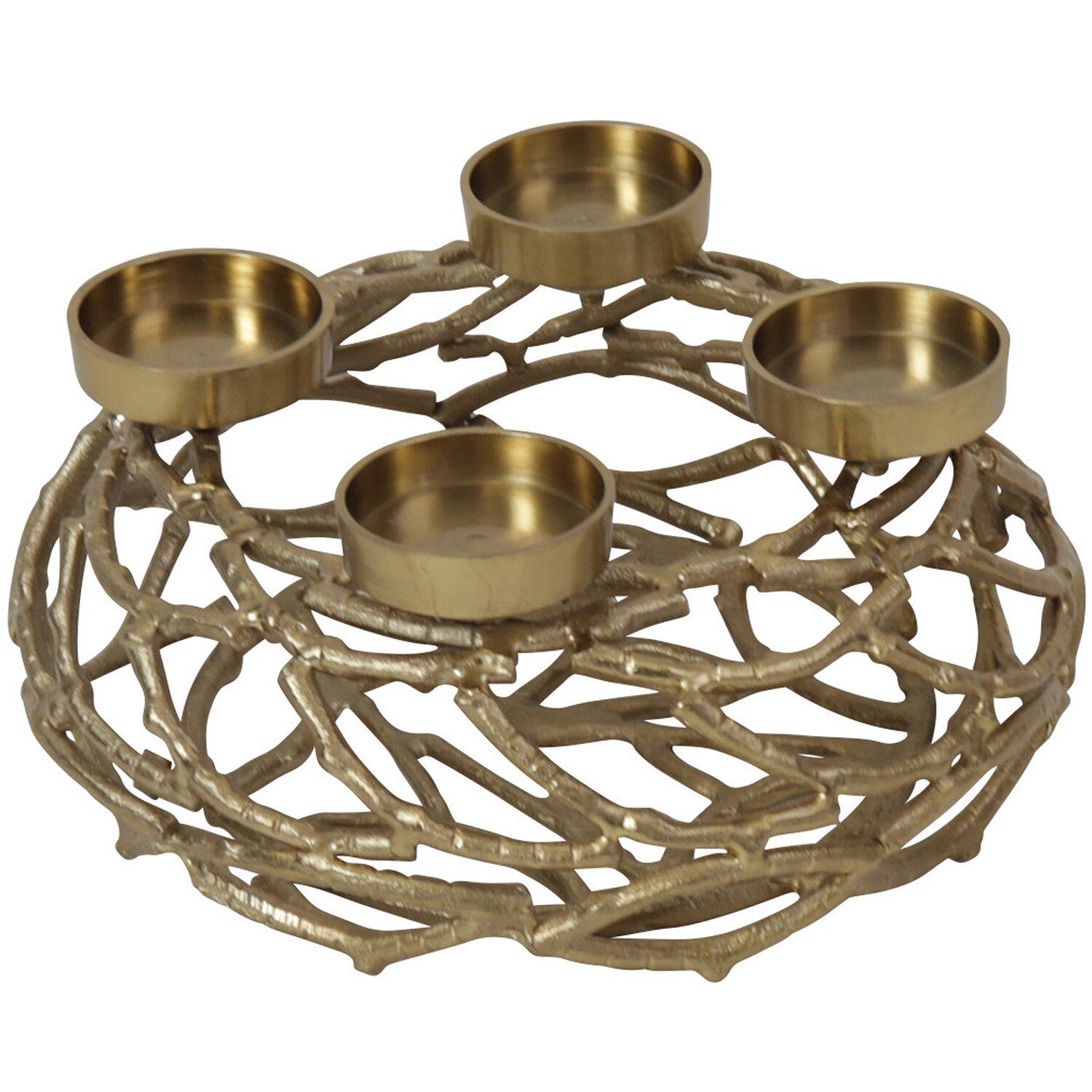 Werner Voß Dekofigur Kranz mit 4 Kerzenhaltern Ø 27 cm