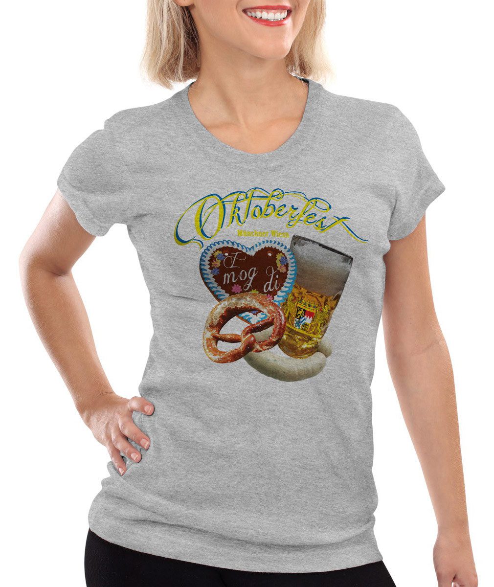 style3 T-Shirt Wiesn Oktoberfest München Party Volksfest Fest Dult Maß Bier Zelt