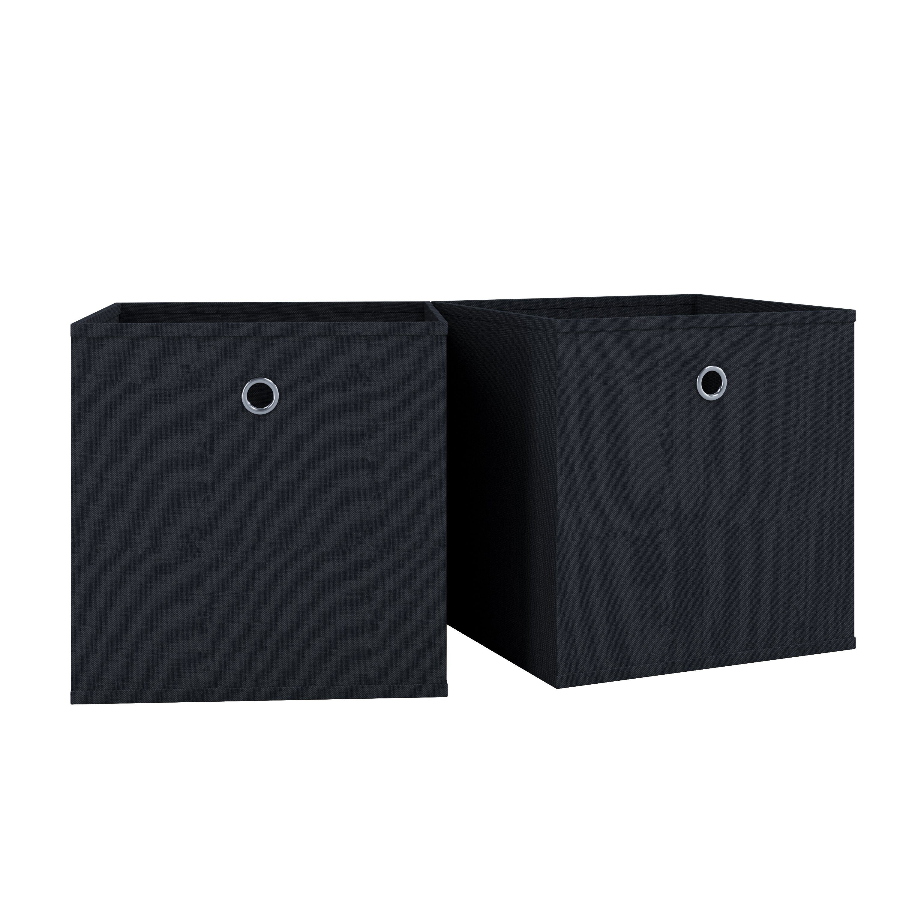 Faltbox 2er Set Faltbox Klappbox Aufbewahrungsbox Boxas