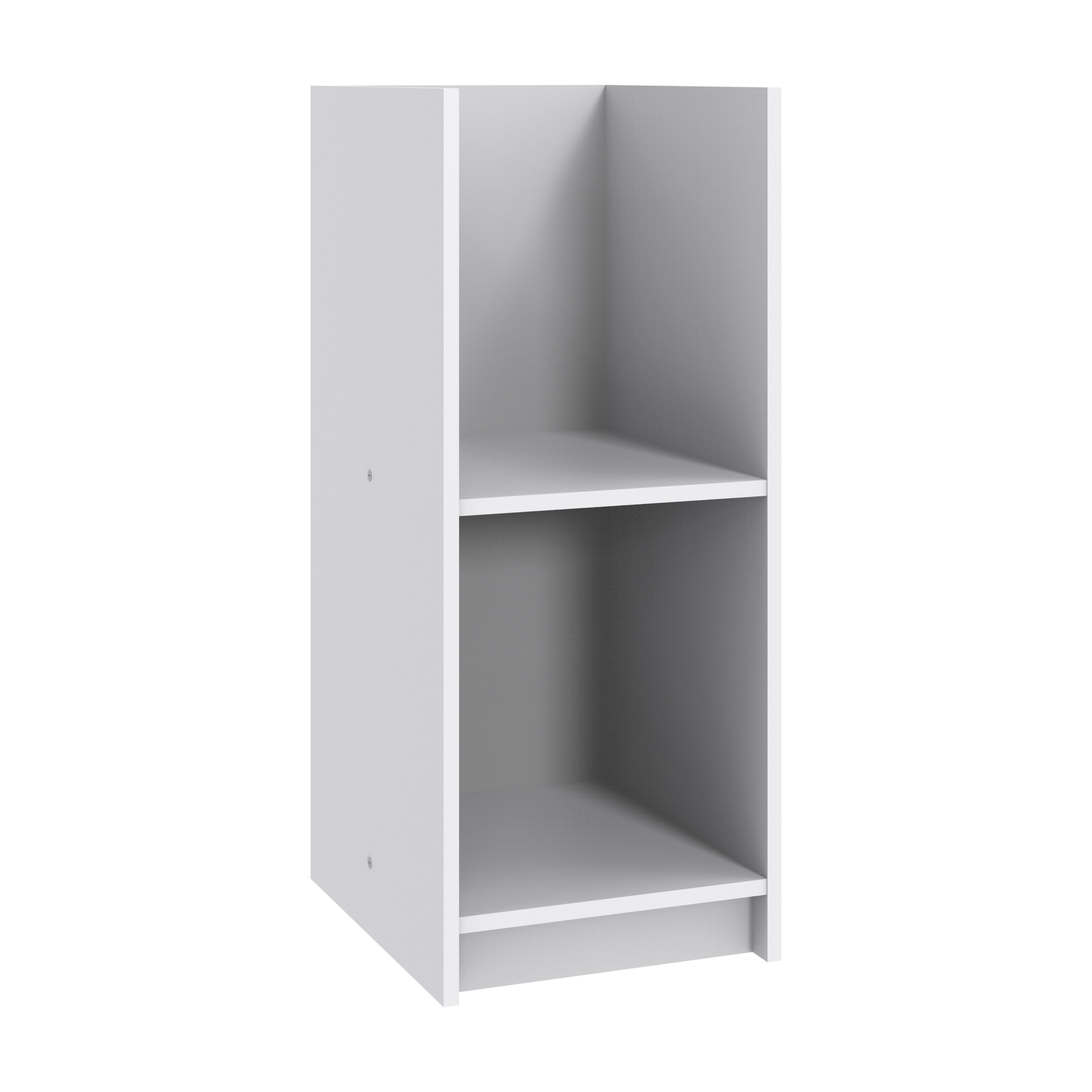luma-home Babyzimmer-Komplettset 22814-03, (passend zum Babyzimmer-Set 22811, 22812, 22813), Wickelkommoden-Unterschrank B34/H83/T38 cm, Weiß