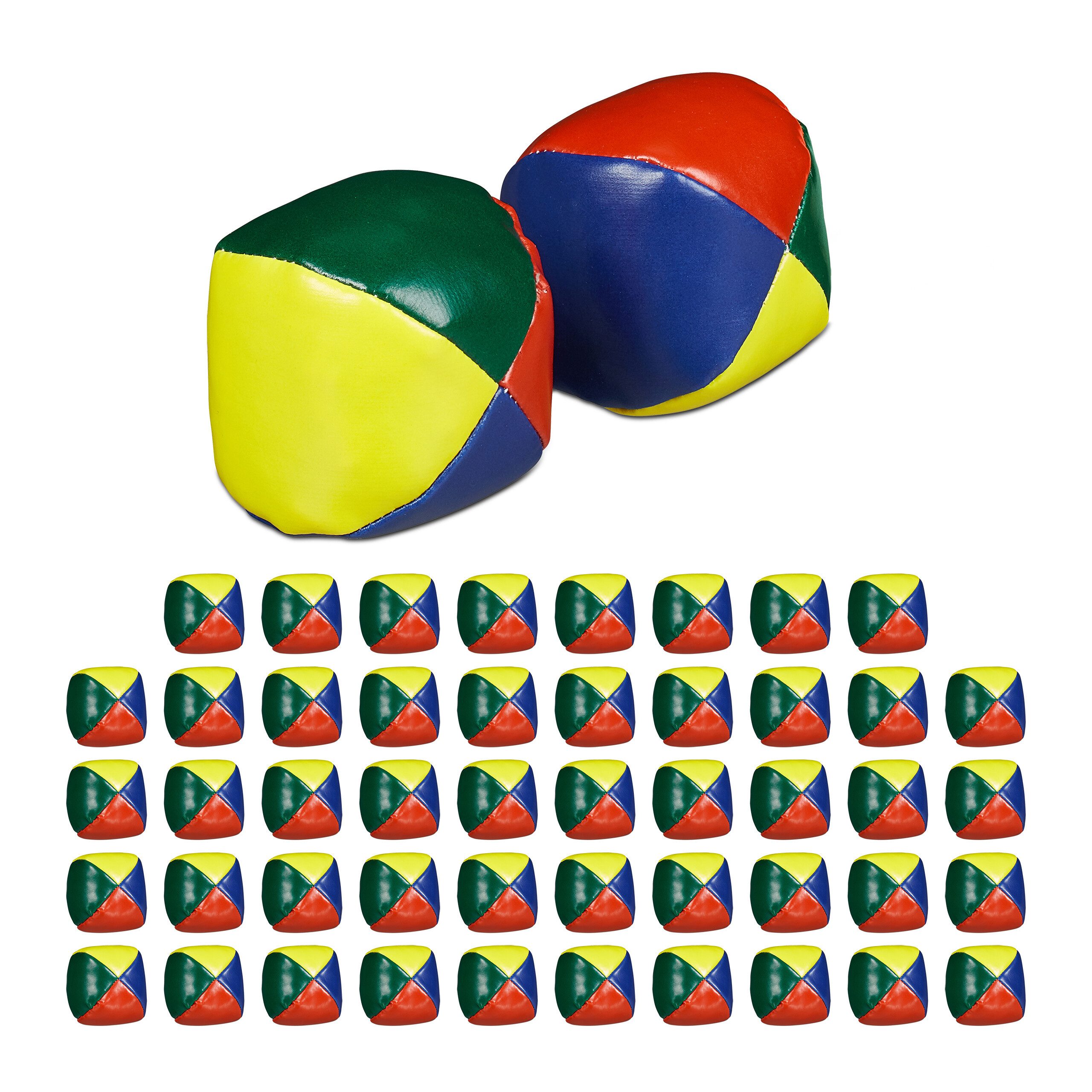 Spielball Jonglierbälle 50er Set