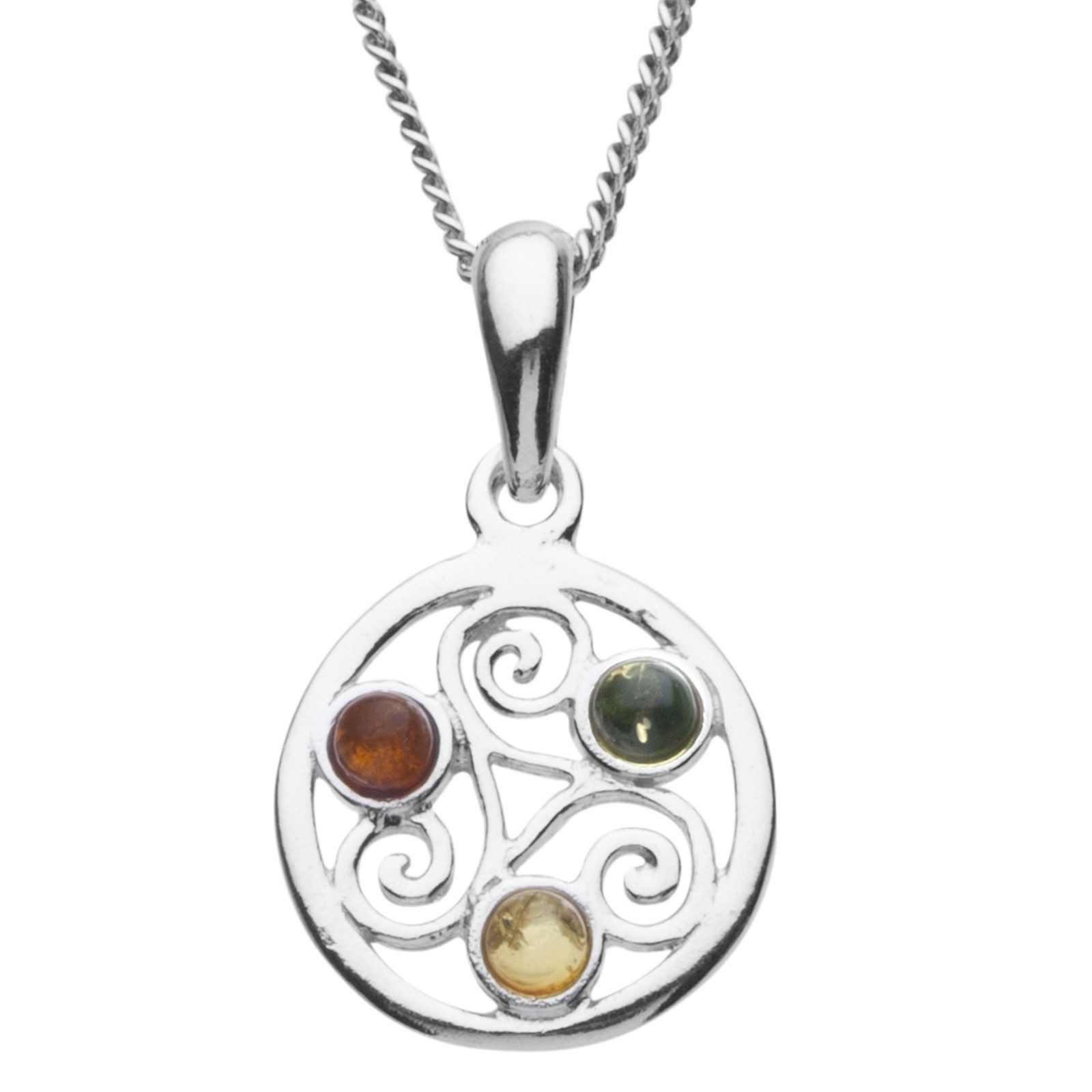 OSTSEE-SCHMUCK Kette mit Anhänger Ostsee-Schmuck Kette mit Anhänger Keltisc günstig online kaufen