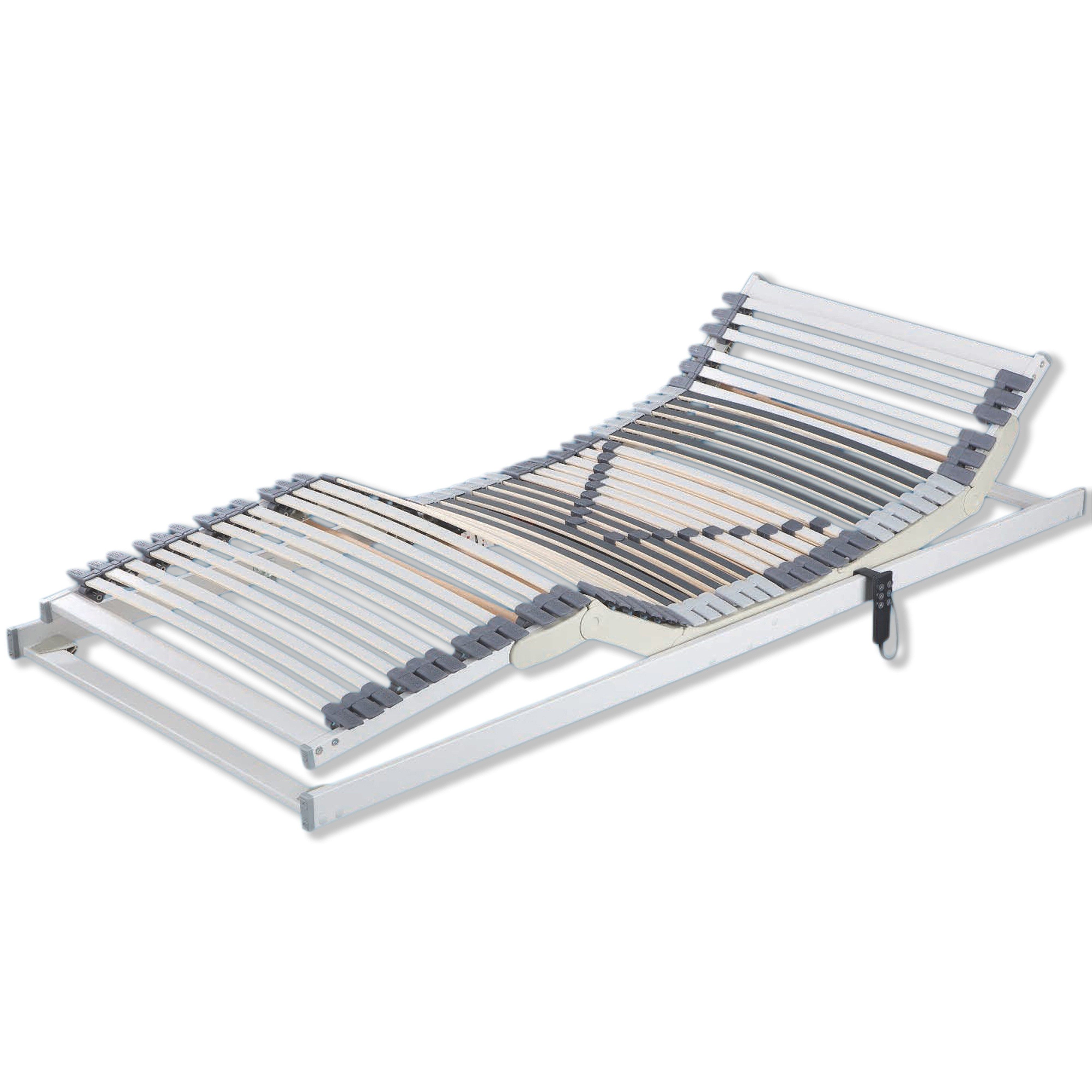 Lattenrost Quattro Move - Elektrischer Luxus Lattenrost 90x200cm, 140x200cm, Hn8 Schlafsysteme, Kopf- und Fußteil verstellbar, besondere Langlebigkeit, stabil