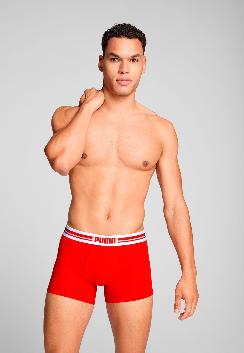 PUMA BODYWEAR Boxershorts Everyday Bodywear Boxers Placed Logo, Webgummibund