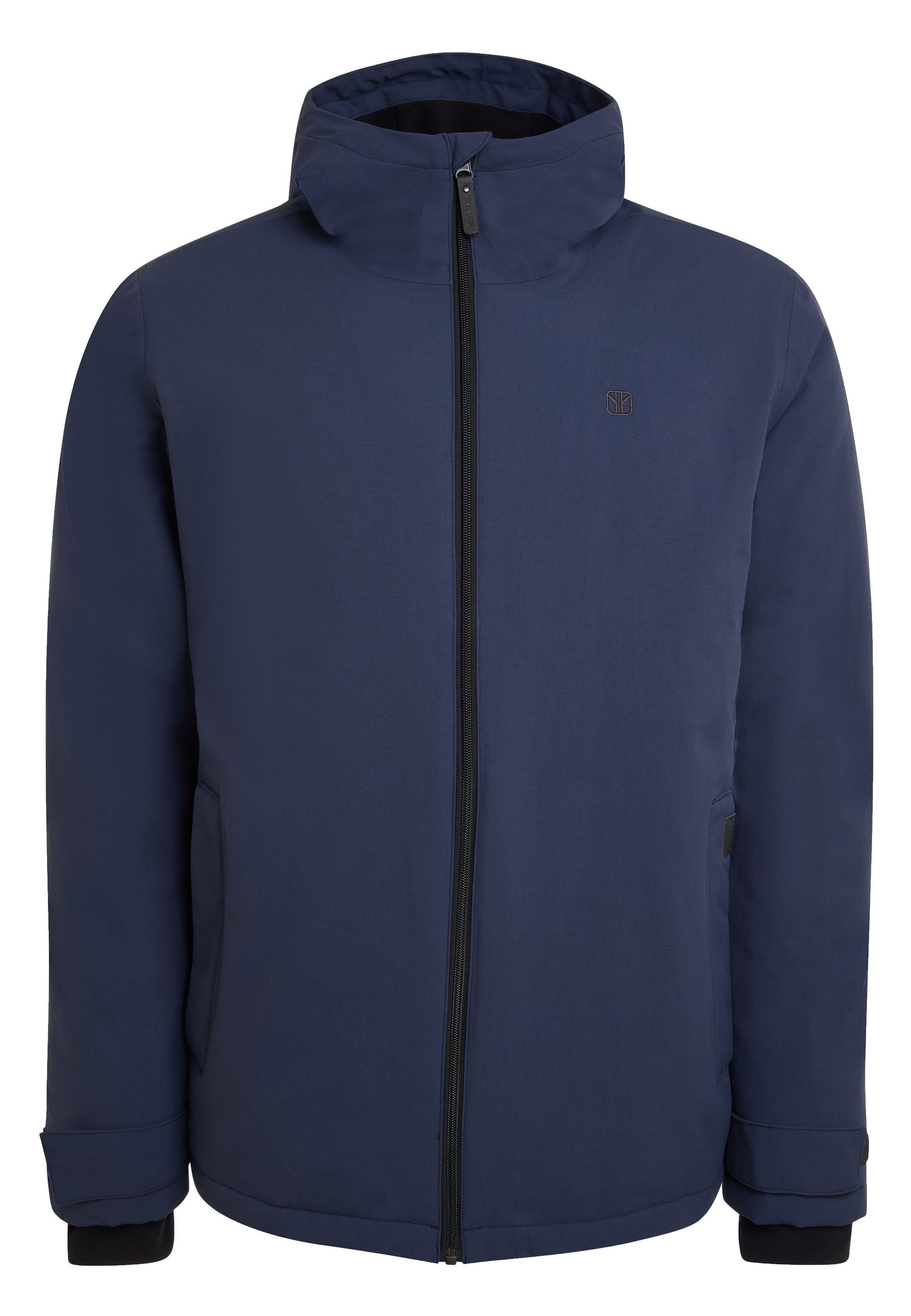 Elkline Winterjacke geschnitten darkblue Fellow sportlich warm Wasserdicht