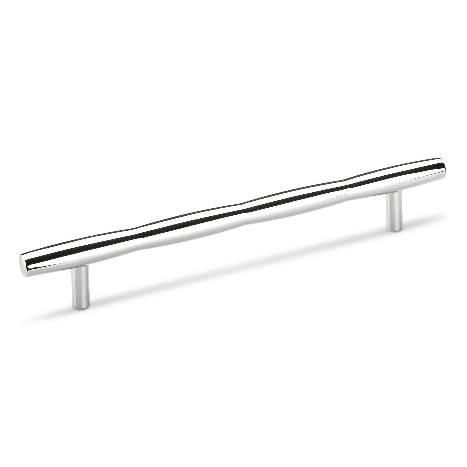 Möbelgriff Stangengriff SW49 Edelstahloptik oder Chrom poliert BA 160 - 320 mm